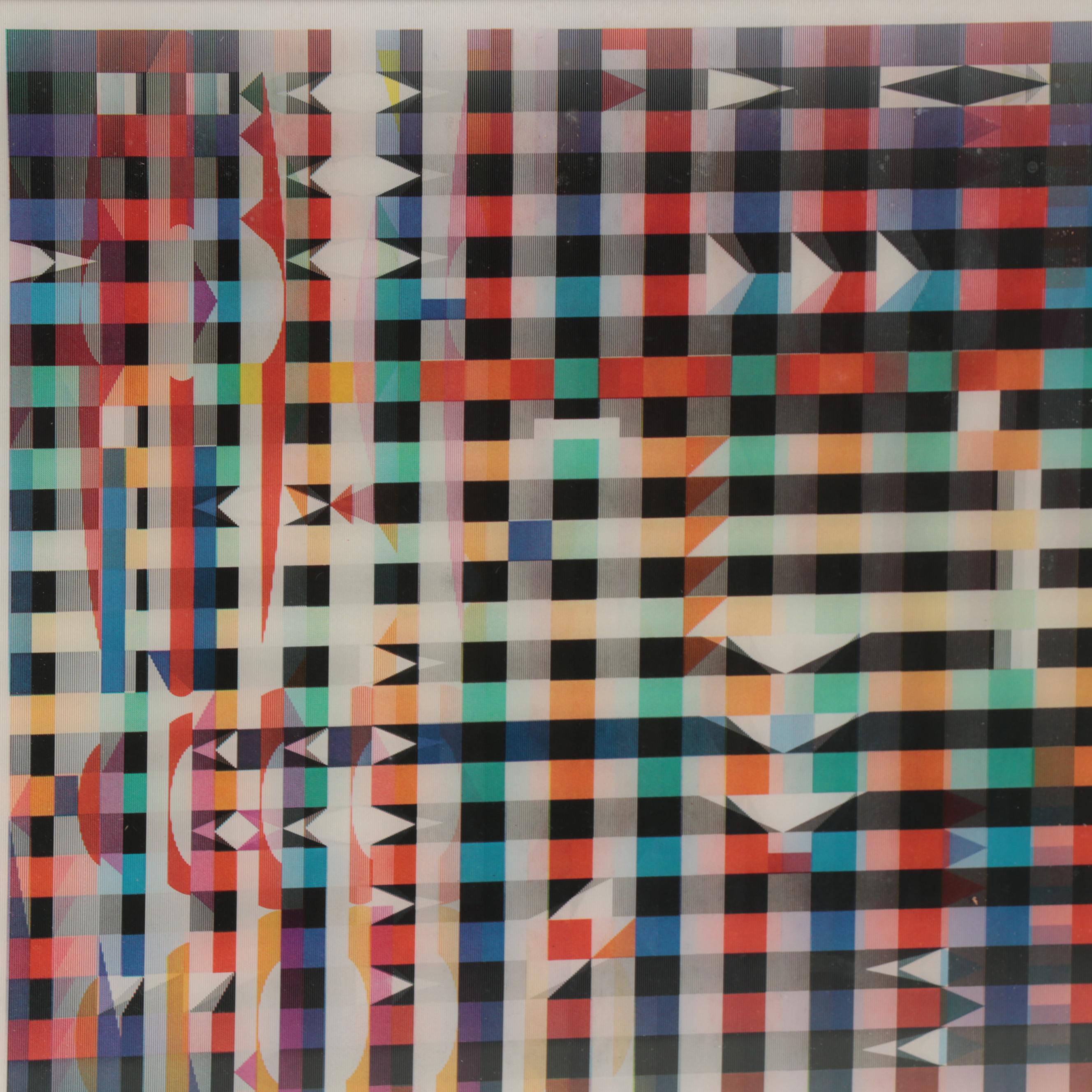 Yaacov Agam Op Art Agamograph