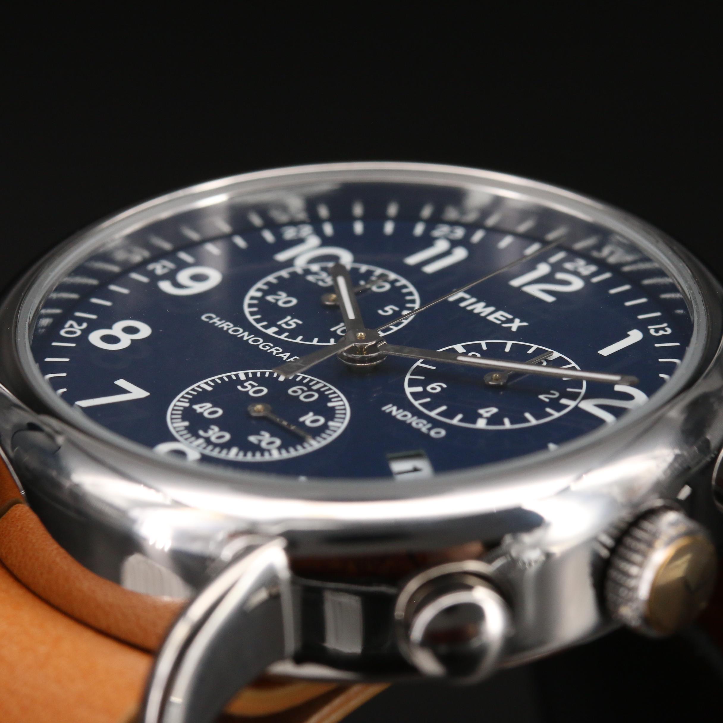 Timex Weekender Chronograph Stainless Steel Watch