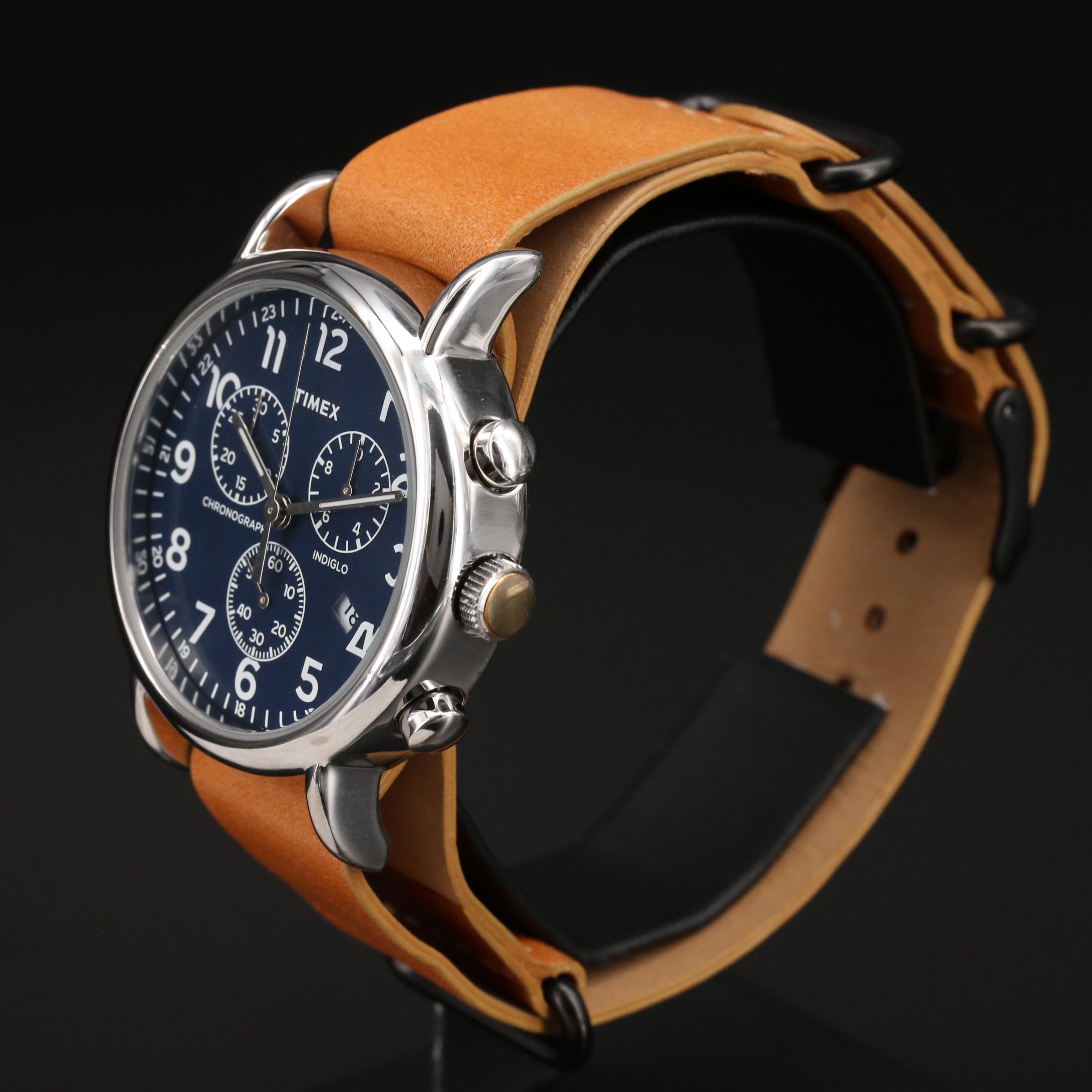 Timex Weekender Chronograph Stainless Steel Watch