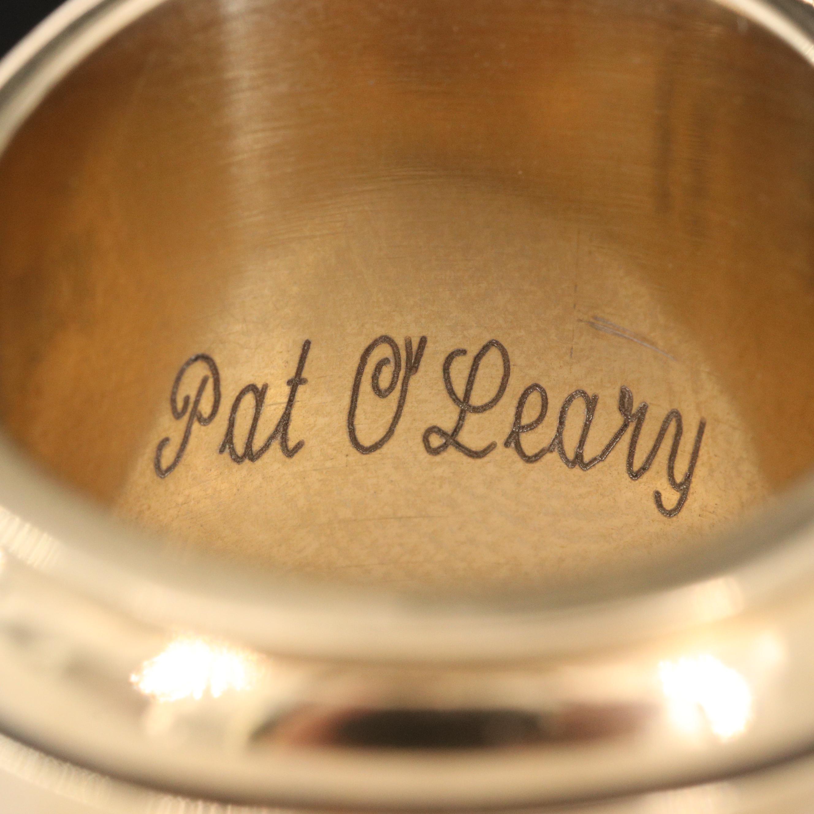 Vintage 1992 Dartmouth College Ivy League Championship Cubic Zirconia Ring