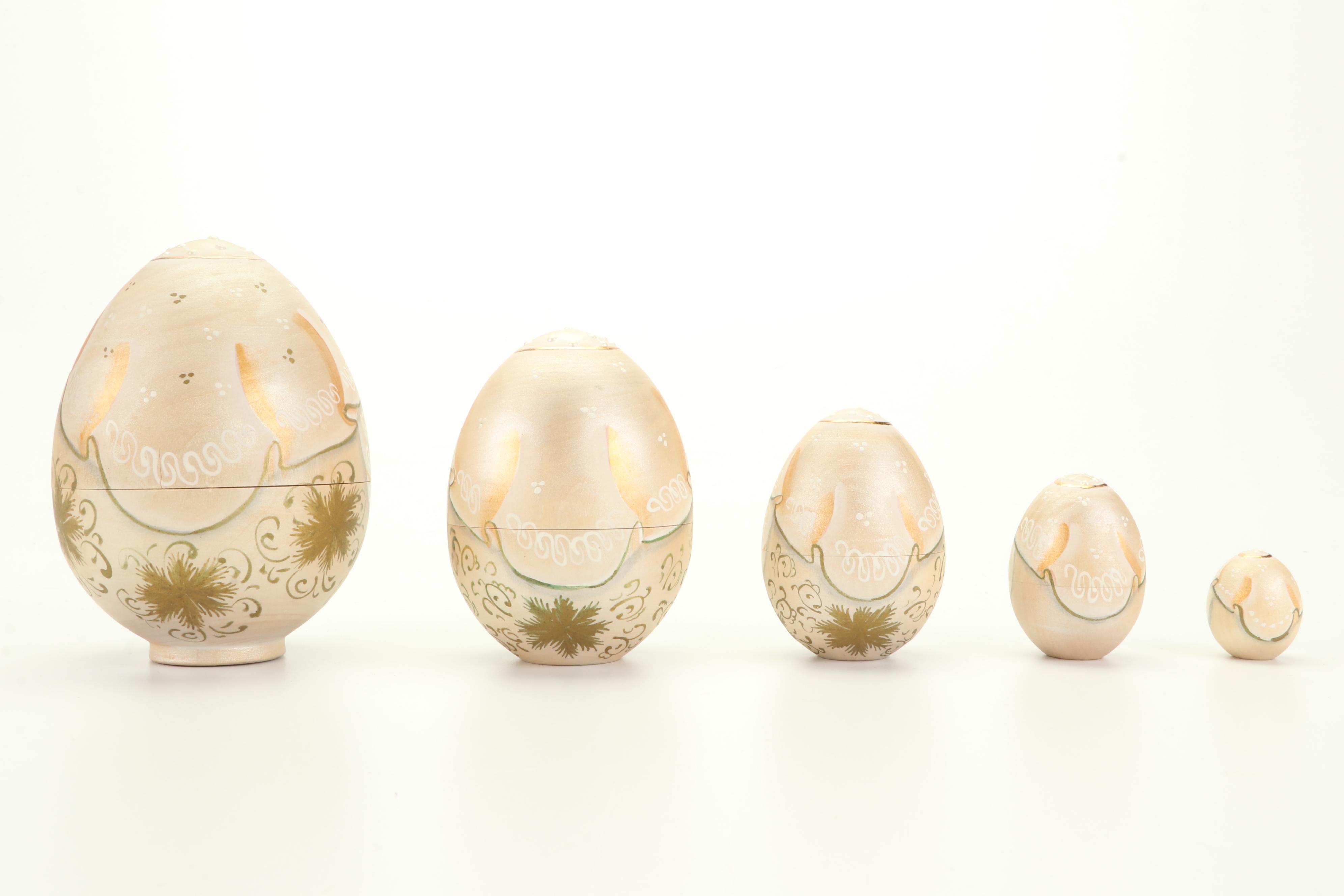 Russian Hand-Painted Matryoska Nesting Dolls and More