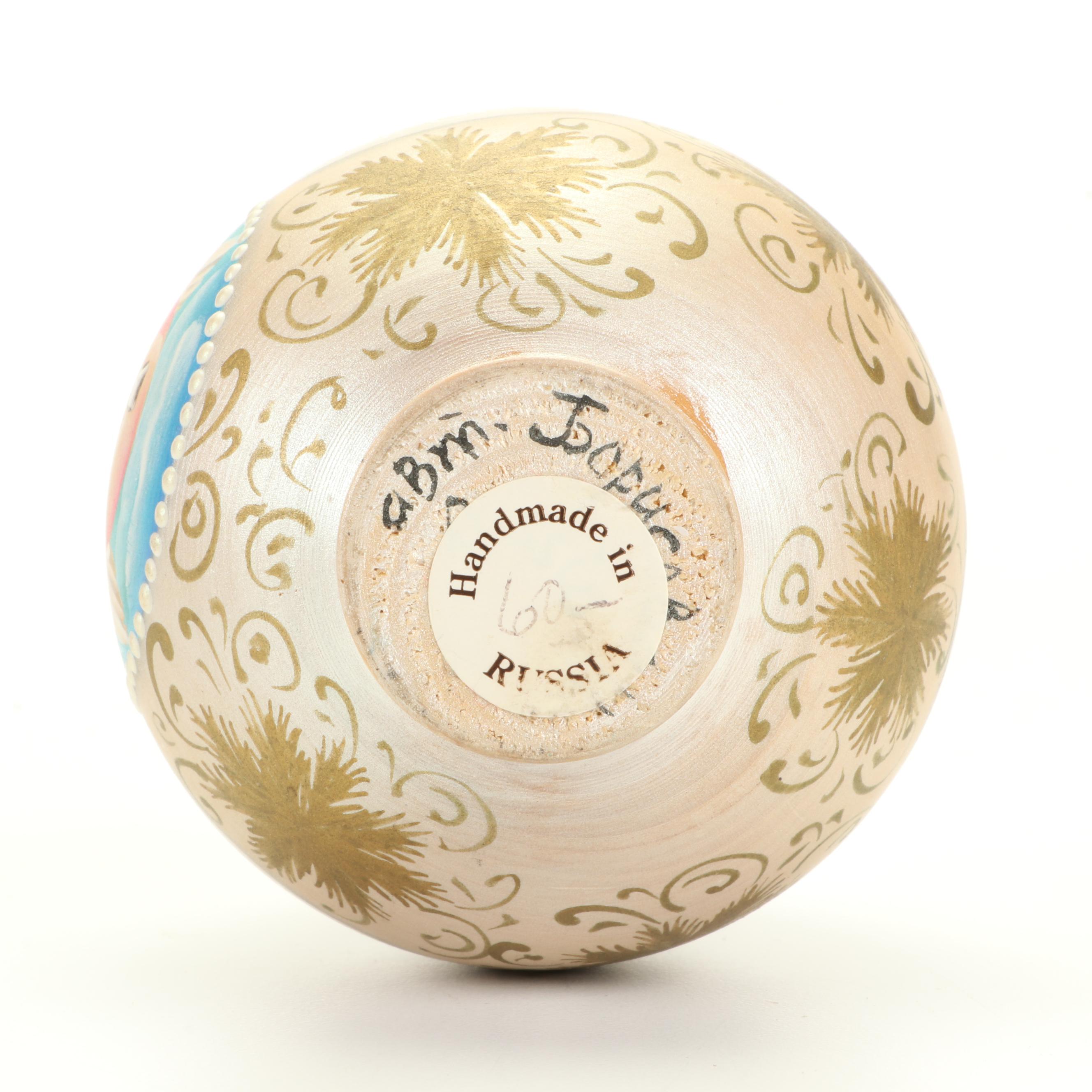Russian Hand-Painted Matryoska Nesting Dolls and More