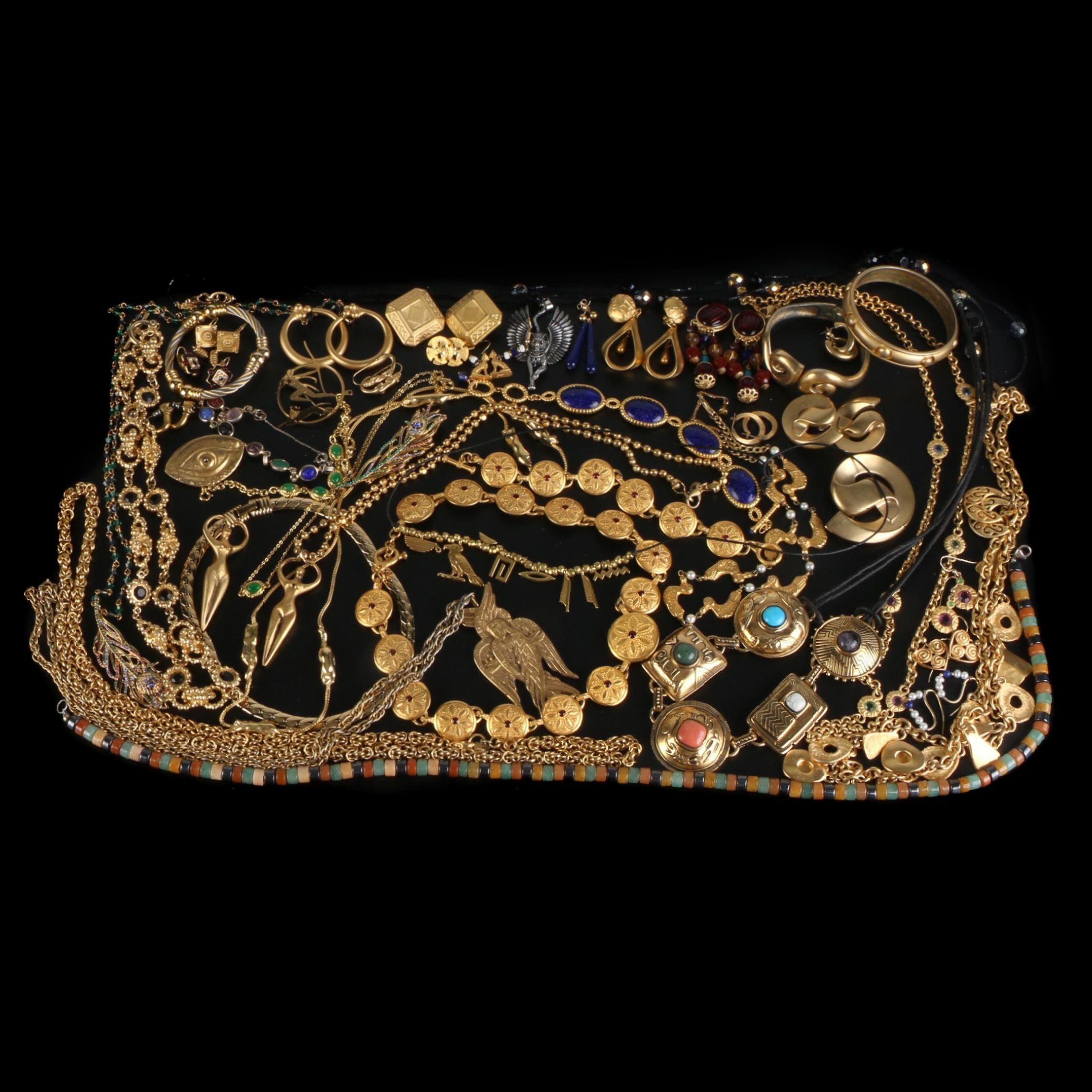 Costume Jewelry Featuring Metropolitan Museum of Art and Gemstones