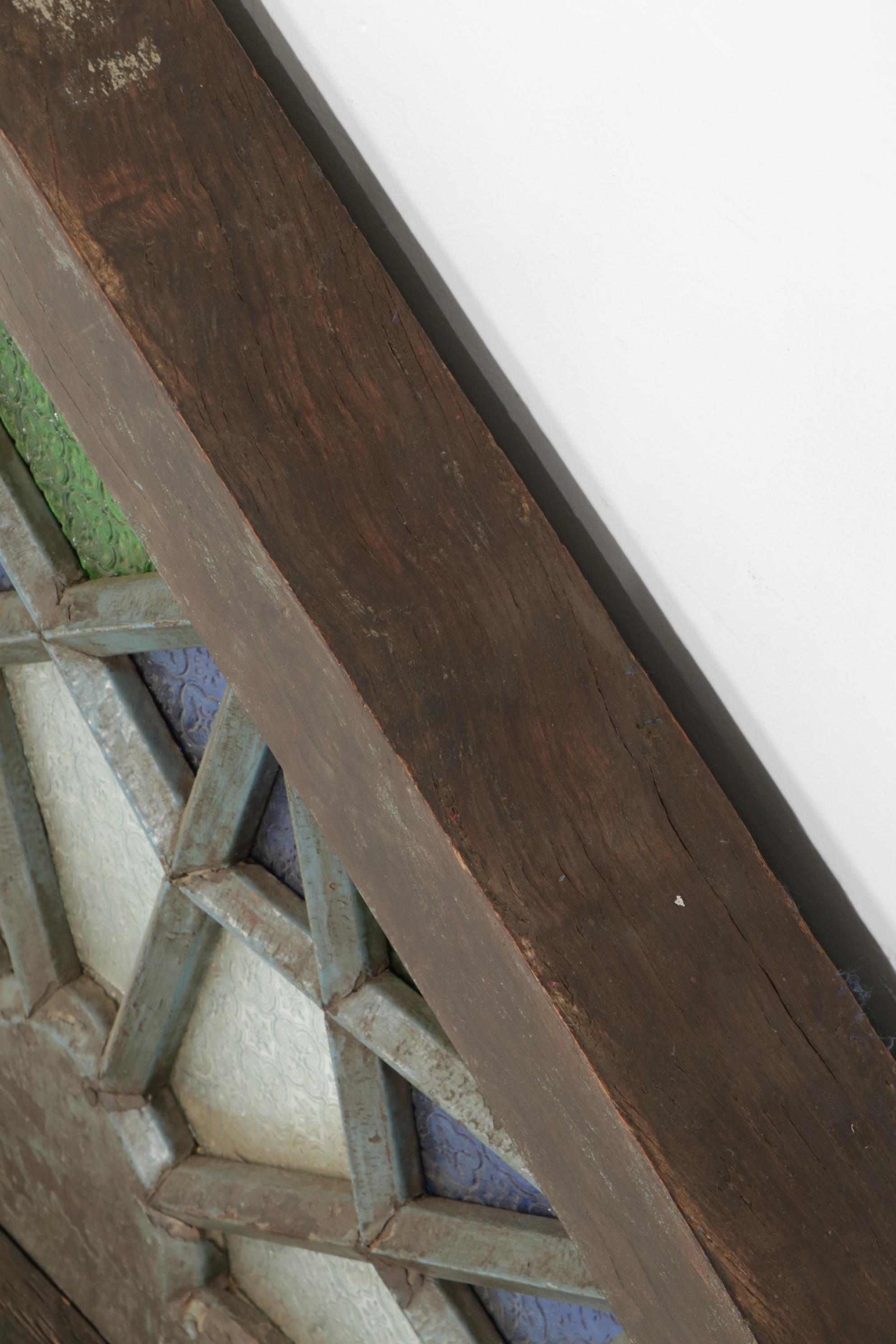 Ornate Glass Window, 20th Century