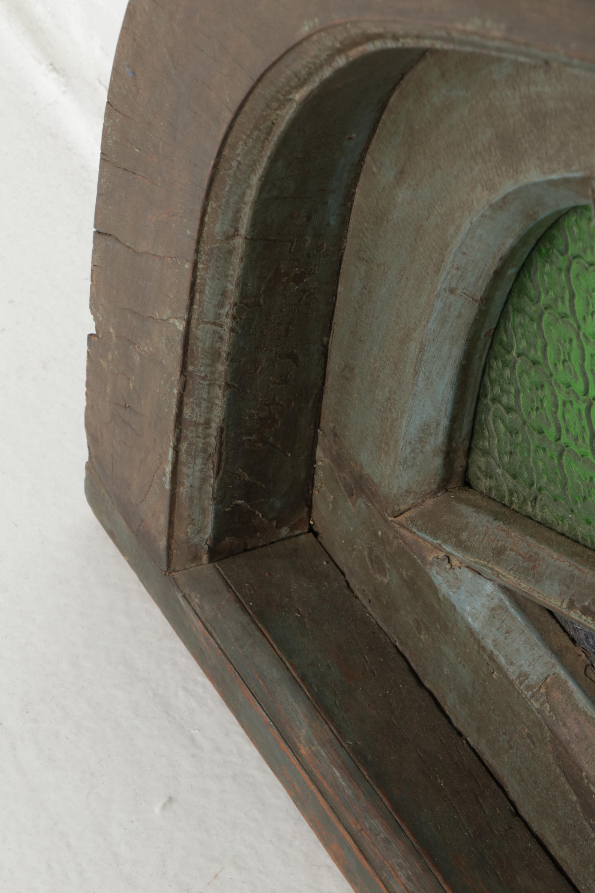 Ornate Glass Window, 20th Century