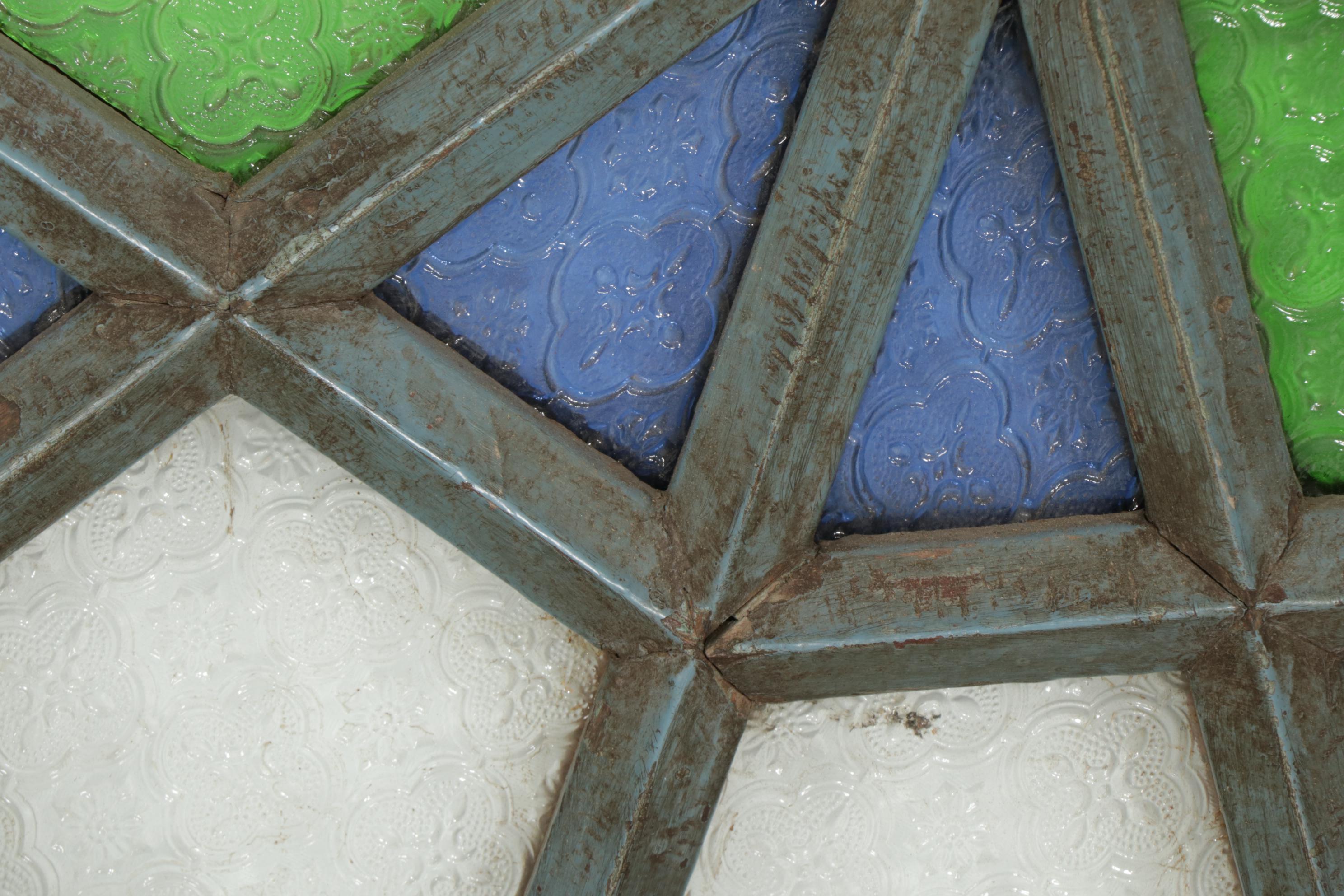 Ornate Glass Window, 20th Century