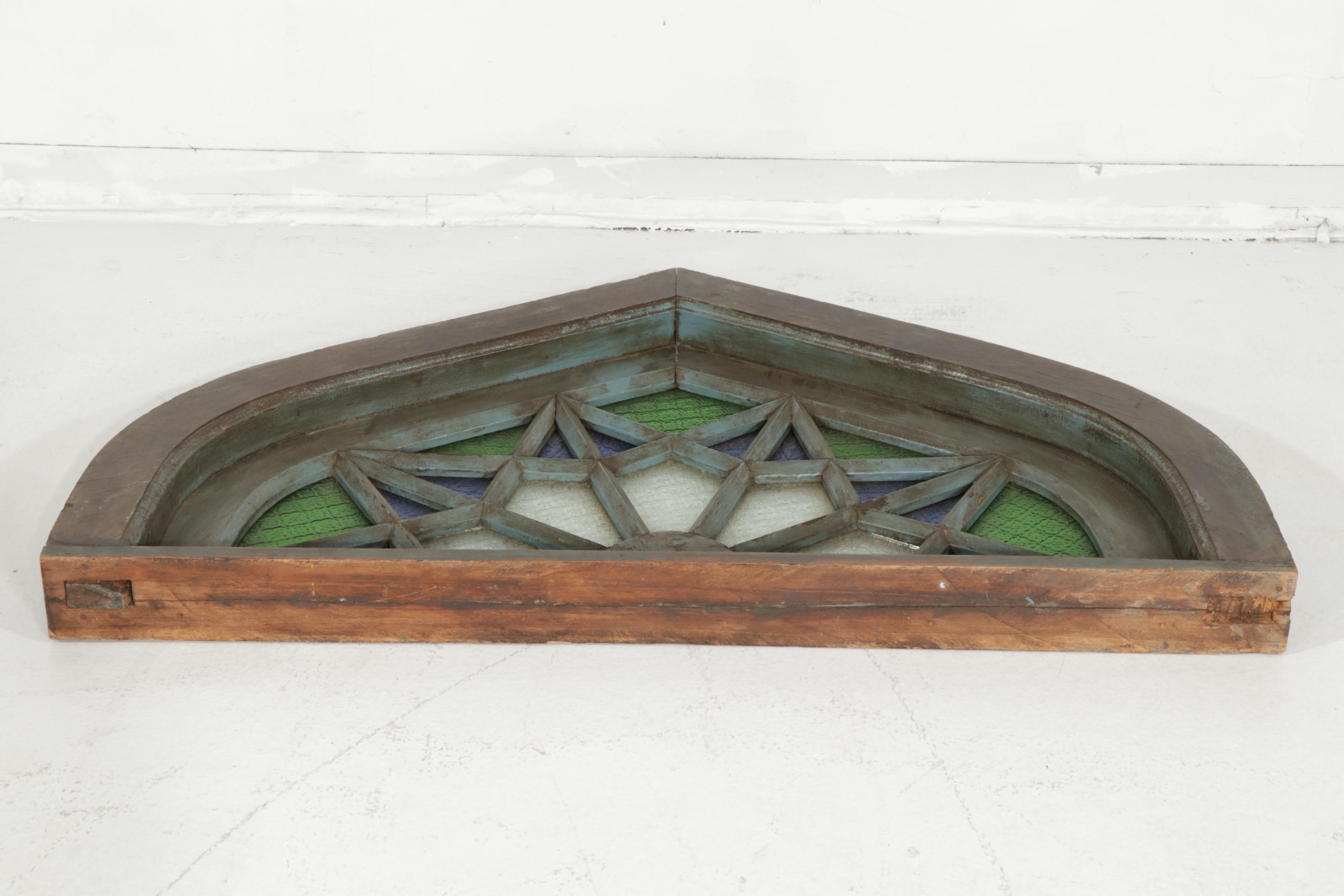 Ornate Glass Window, 20th Century