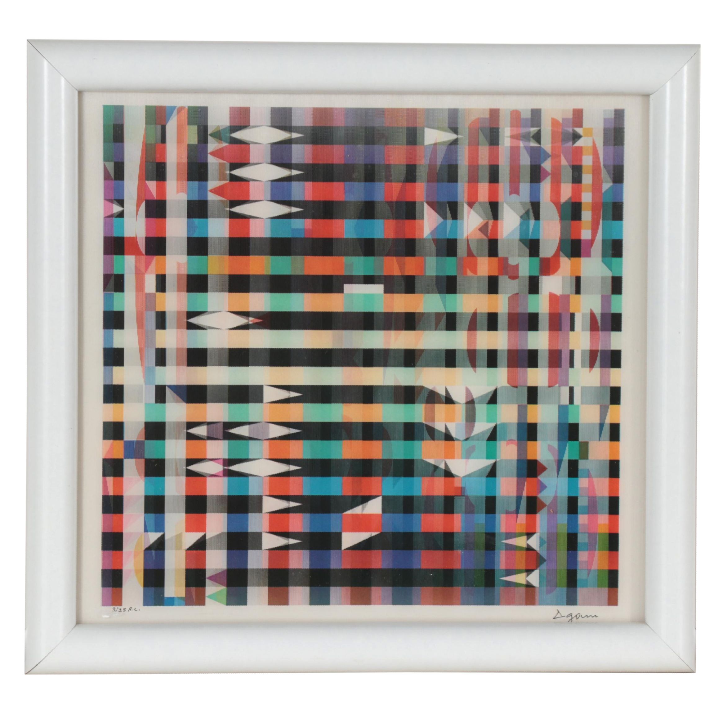 Yaacov Agam Op Art Agamograph