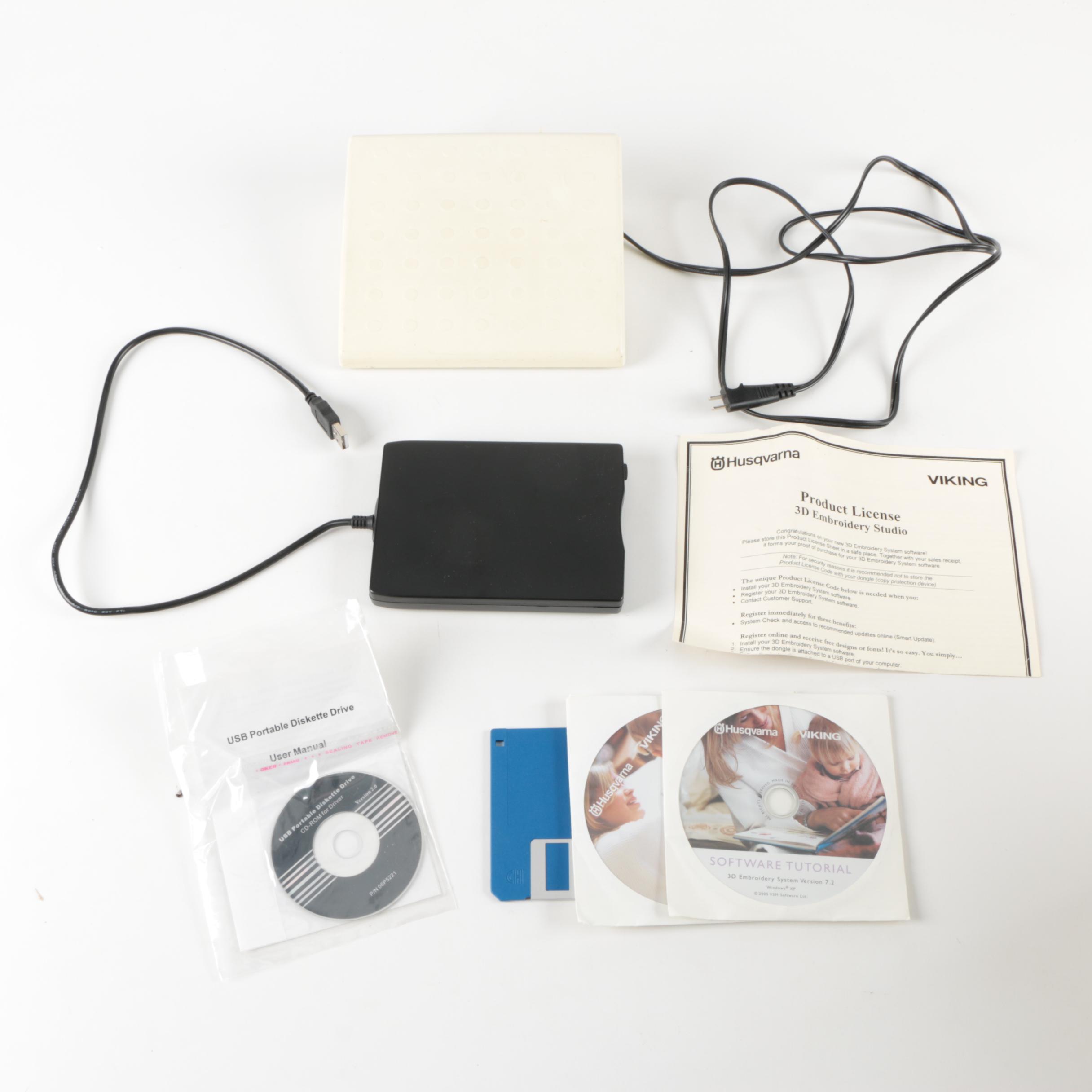 Husqvarna Viking Designer 1 P10 Sewing and Embroidery Machine