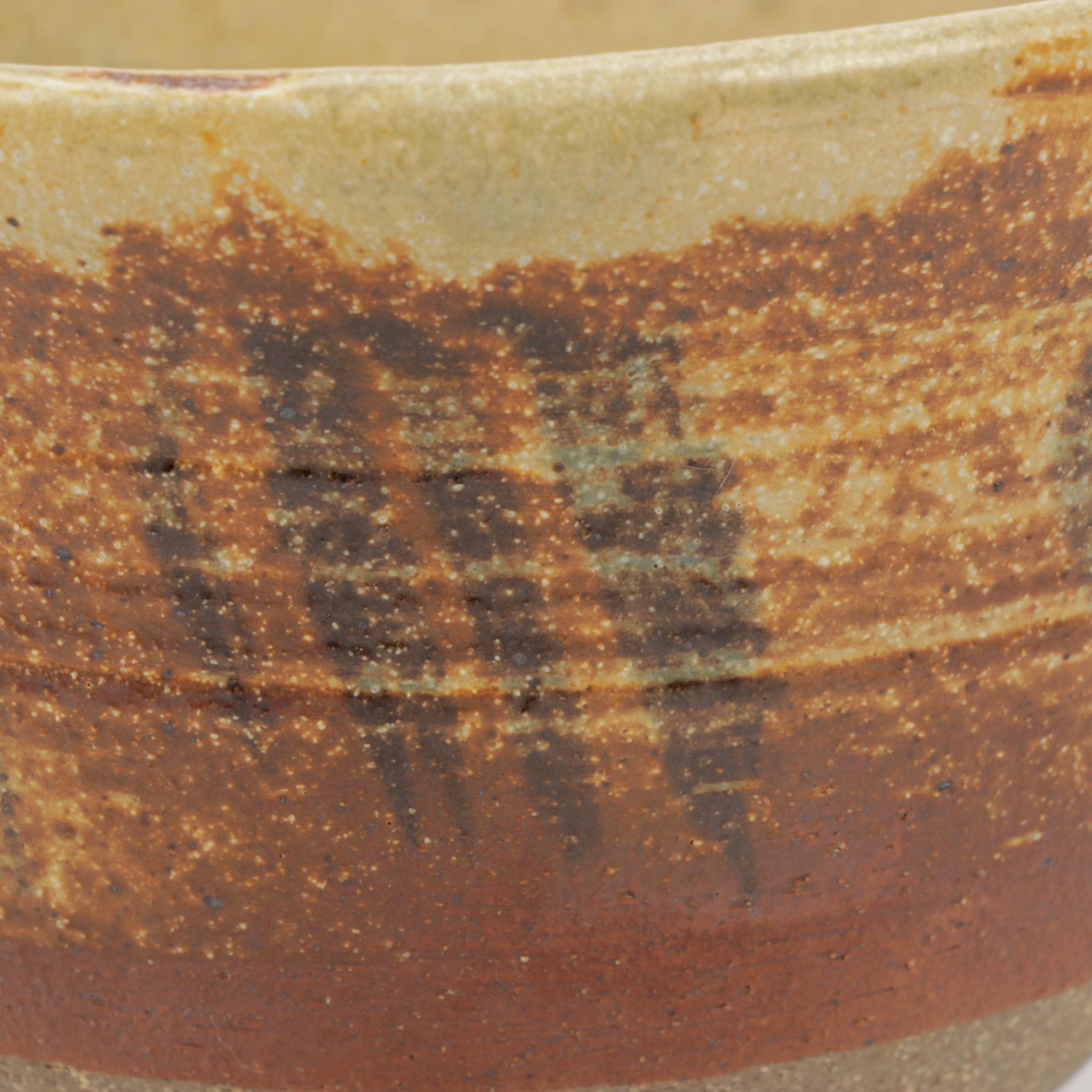 Signed Art Pottery Stoneware Bowl, 2012