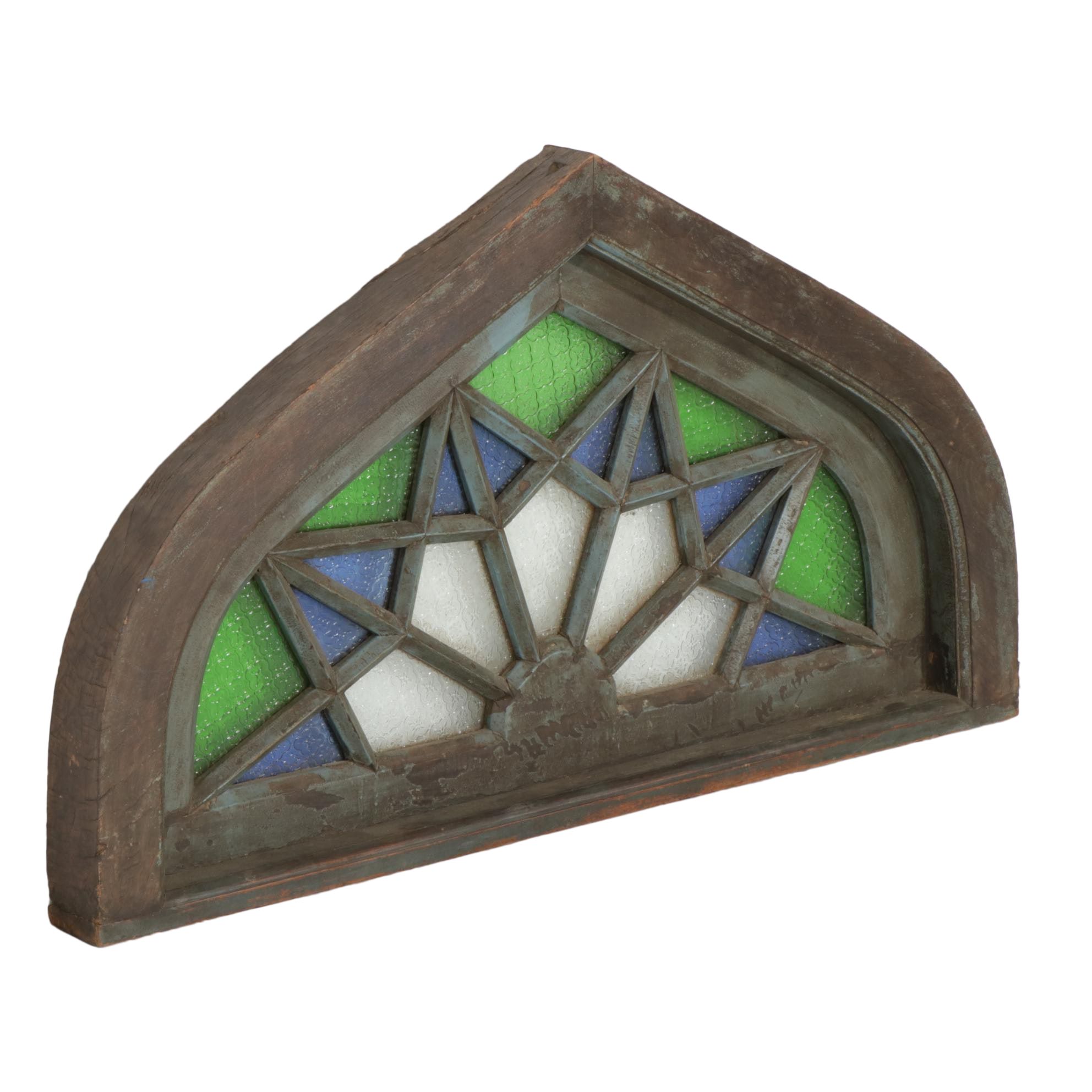 Ornate Glass Window, 20th Century