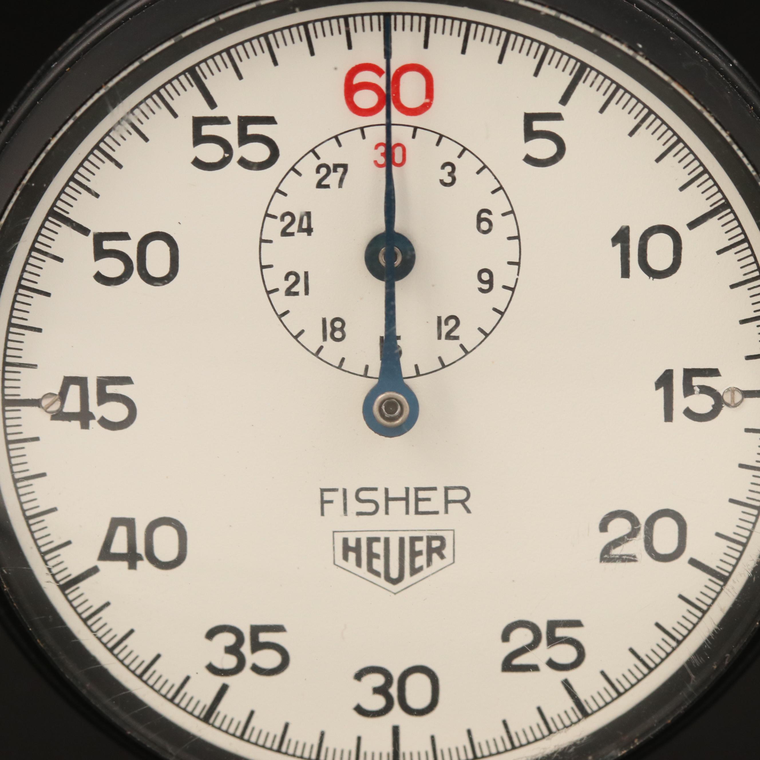Vintage Heuer for Fisher Scientific Co. 1/5 Second Stopwatch