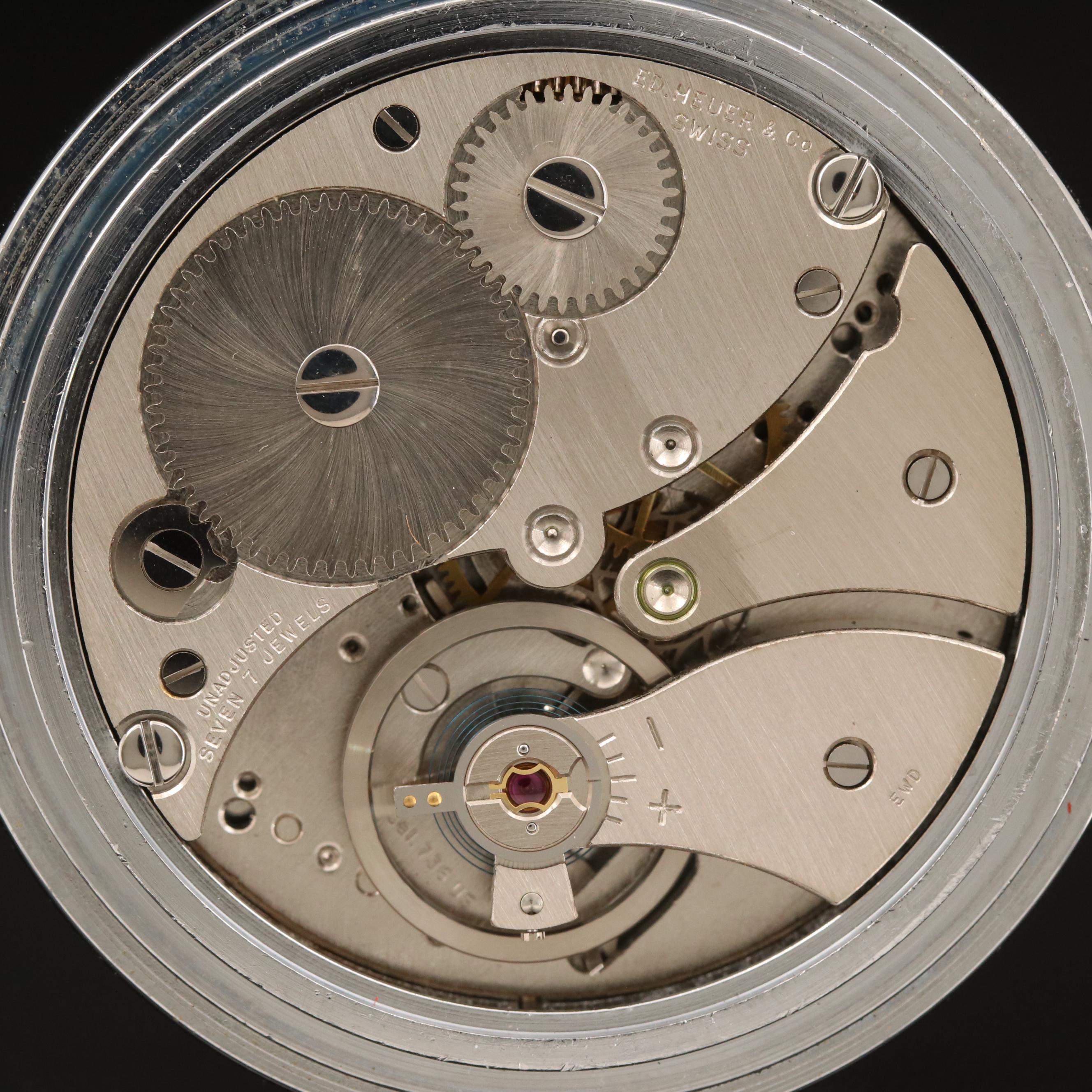 Vintage Heuer for Fisher Scientific Co. 1/5 Second Stopwatch