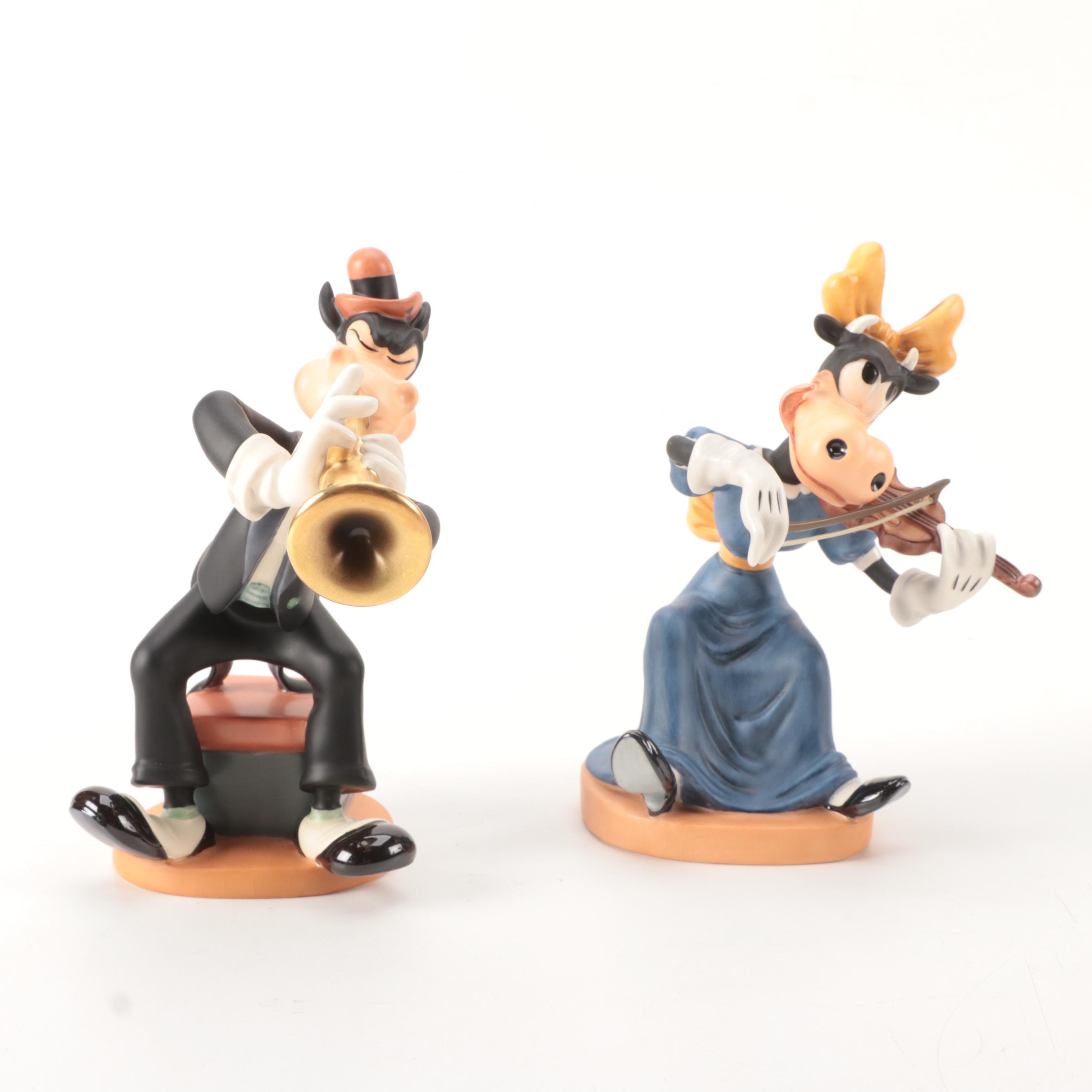 Walt Disney Classics Collection "Symphony Hour" Ceramic Figurines
