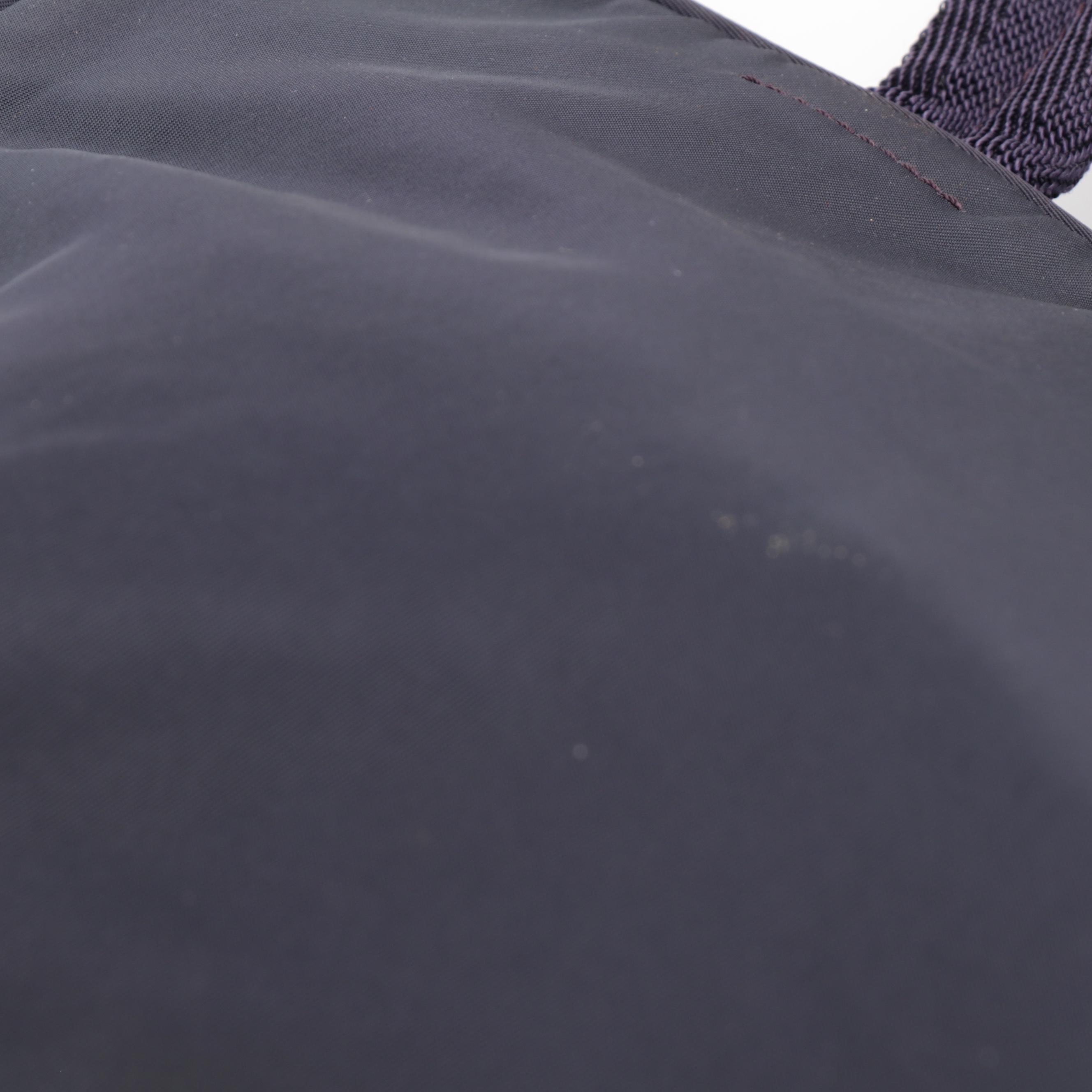 Prada Tessuto Nylon Shoulder Bag with Padlock