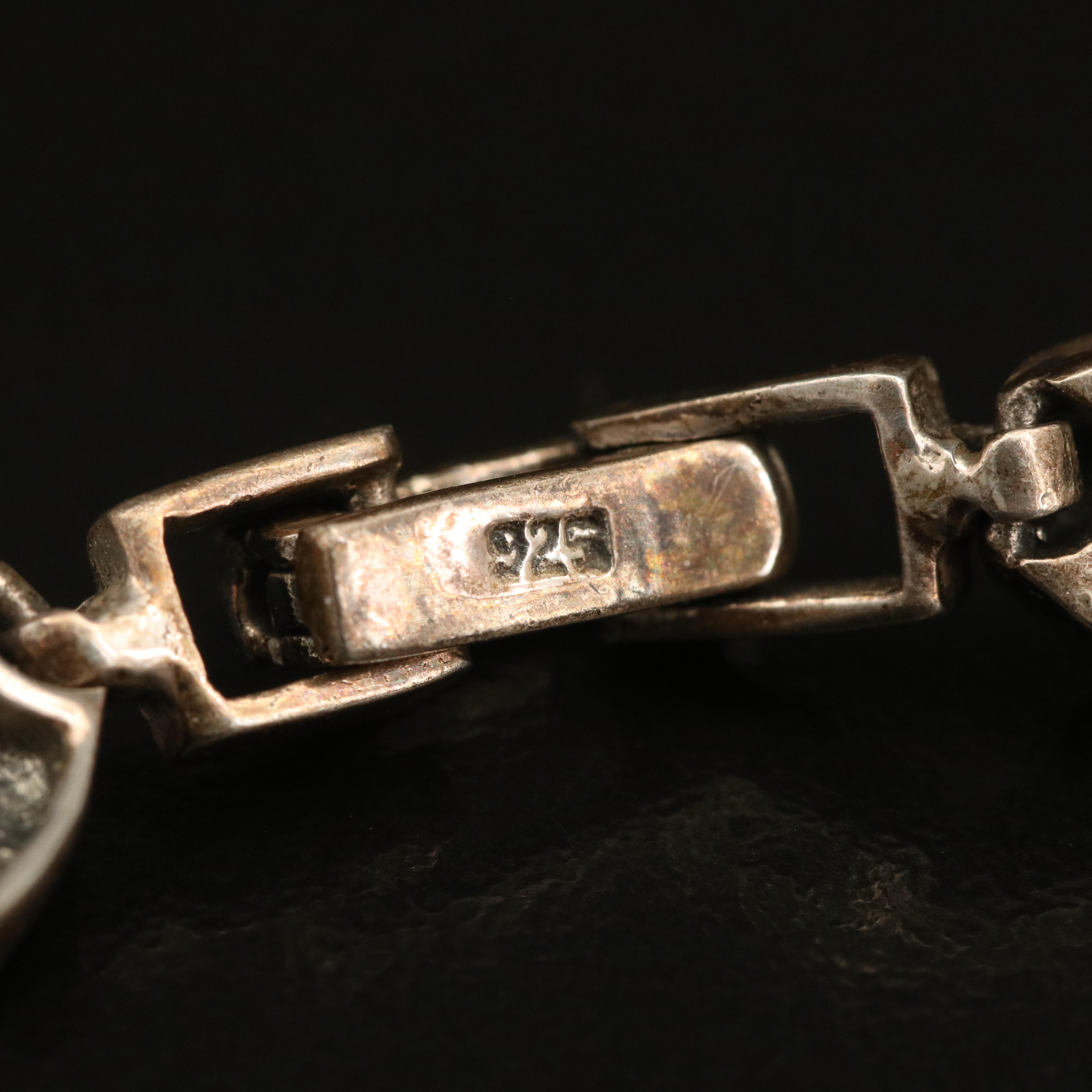 Sterling Earrings, Bracelets and Pendant Including Pearl and Black Onyx