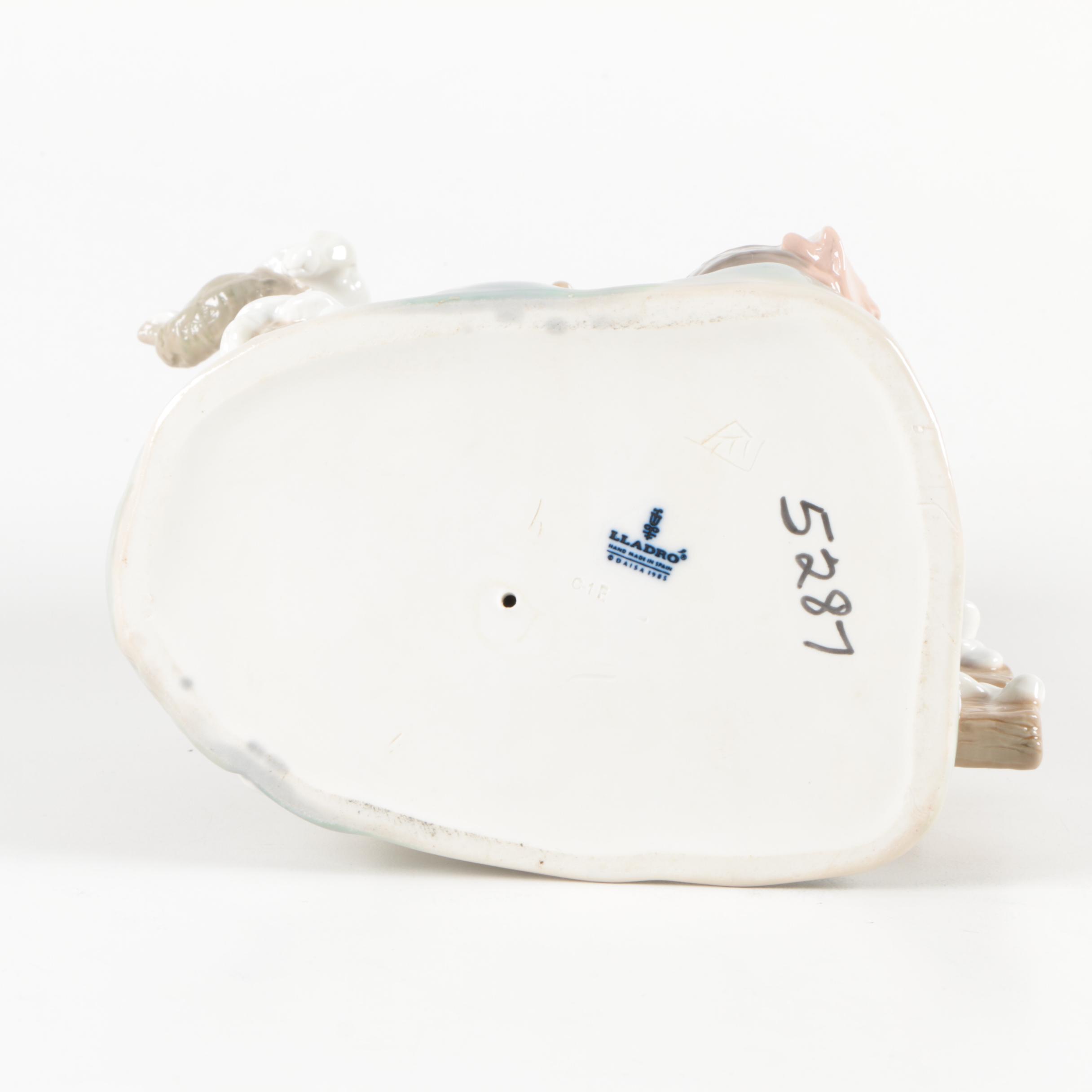 Lladró "Winter Frost" Porcelain Figurine Designed by Antonio Ramos