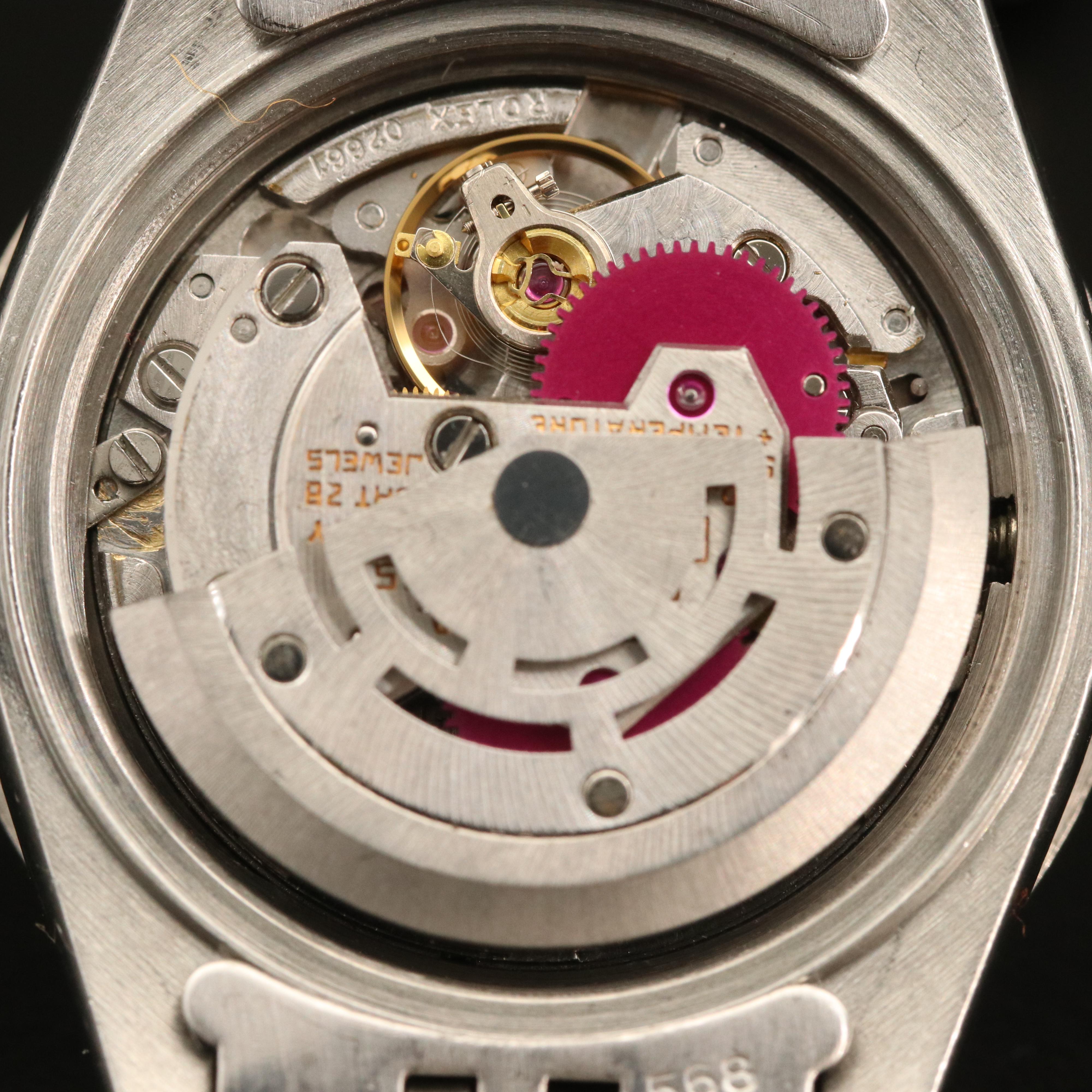 1982 Rolex Datejust MOP 2.10 CTW Diamond Dial, Bezel and Band Watch