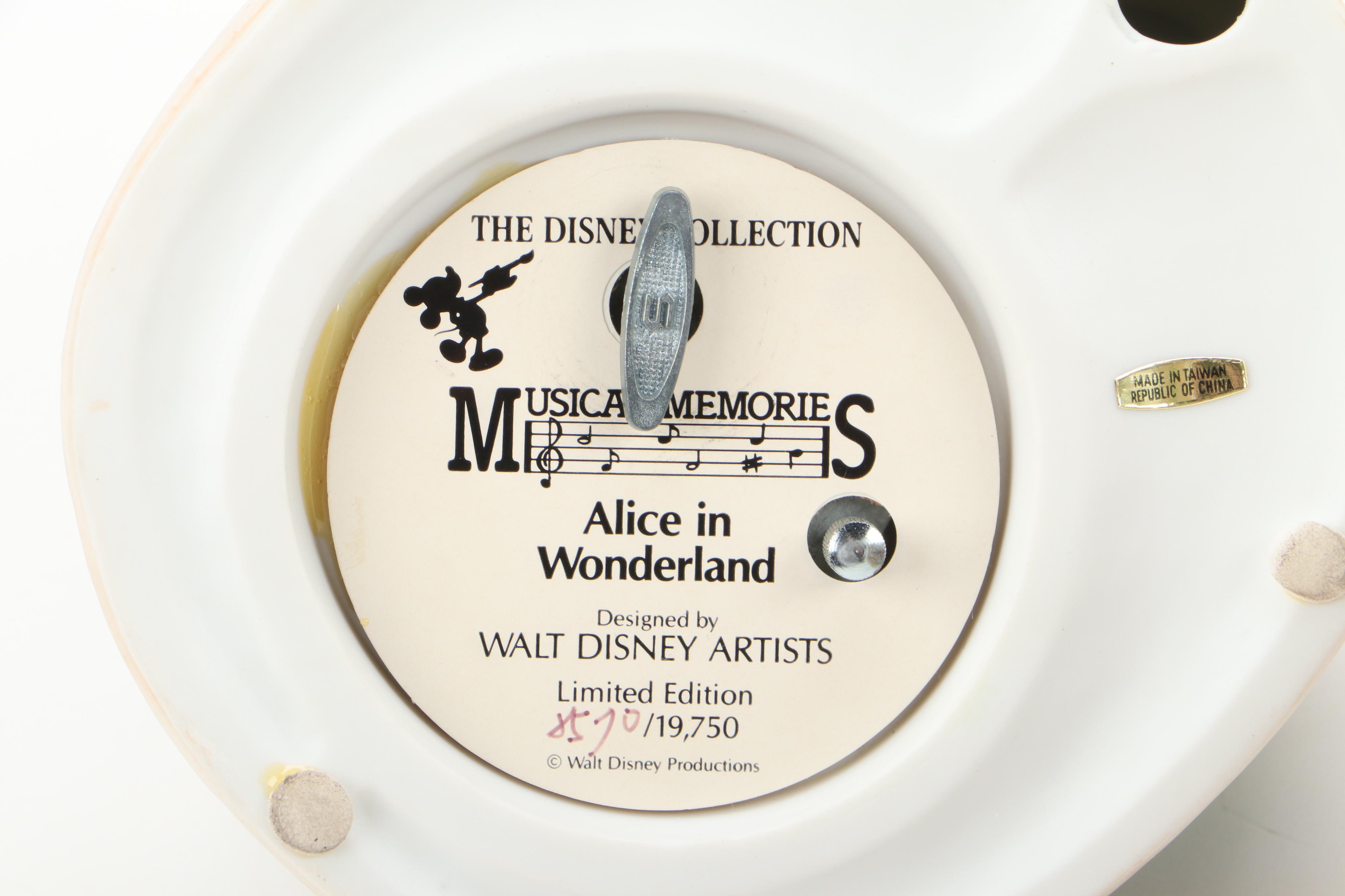 Walt Disney Musical Figurines Featuring "The Jungle Book" and Others