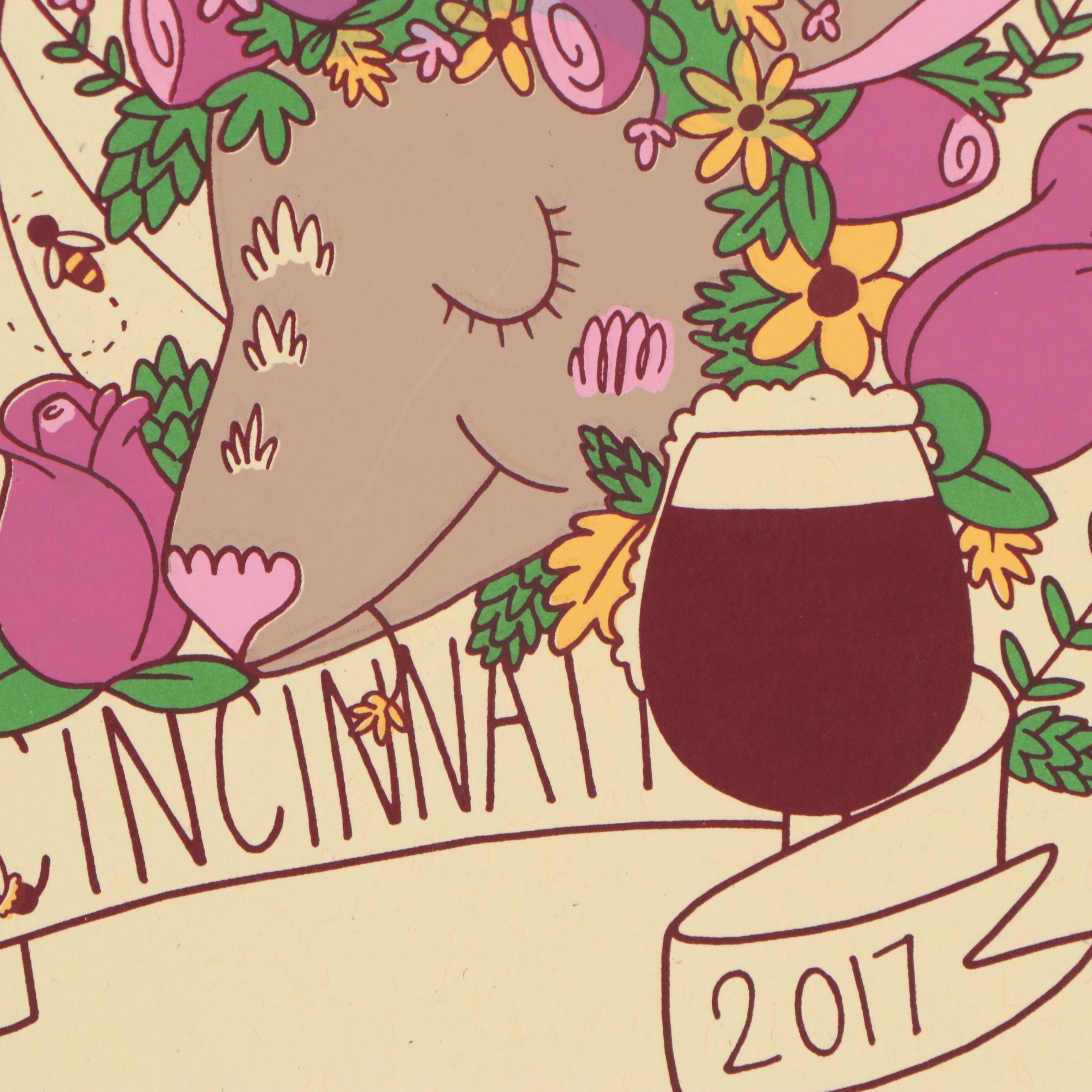 Pull Club Studio Serigraphs "Cincinnati Spirit"