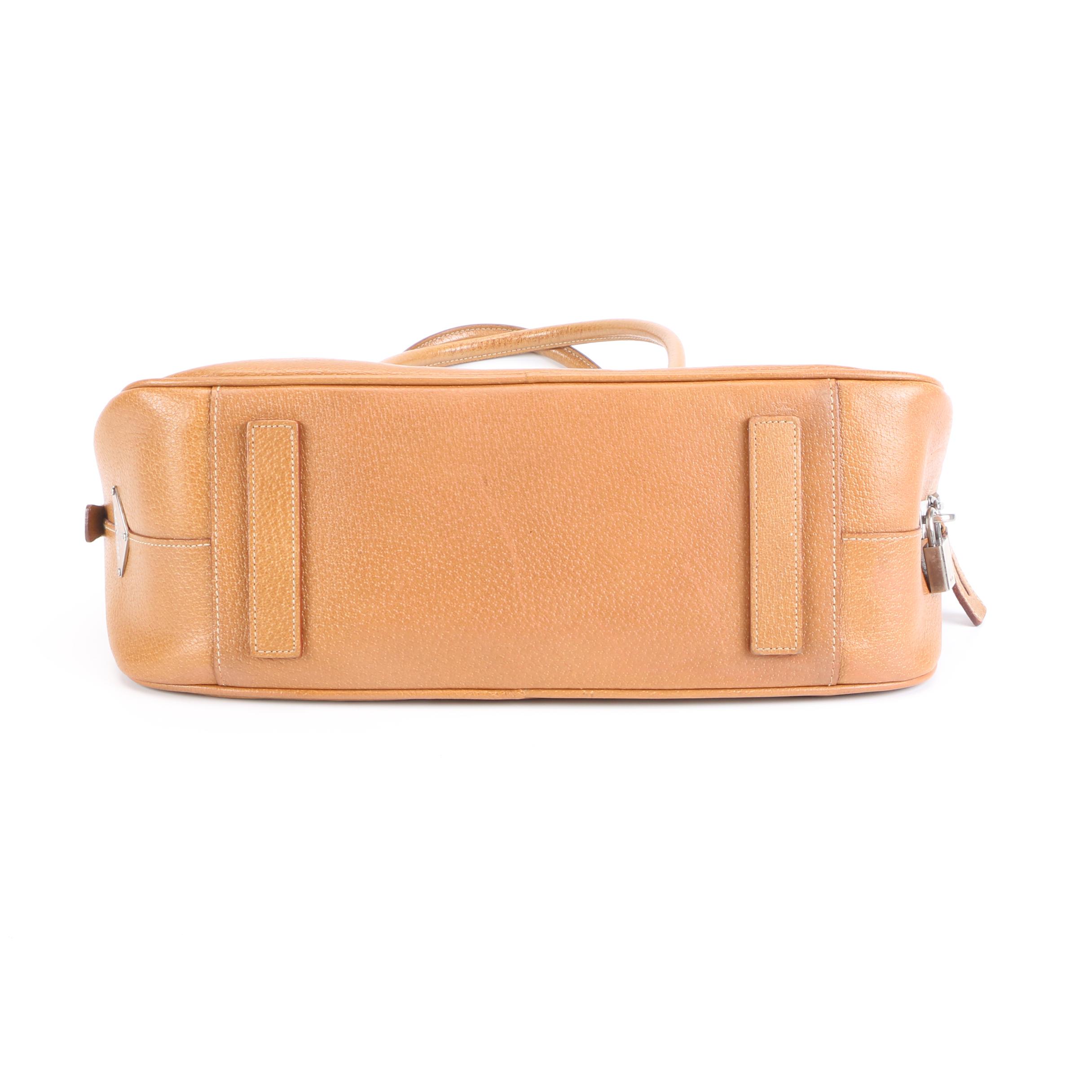 Prada Shoulder Bag in Leather with Padlock