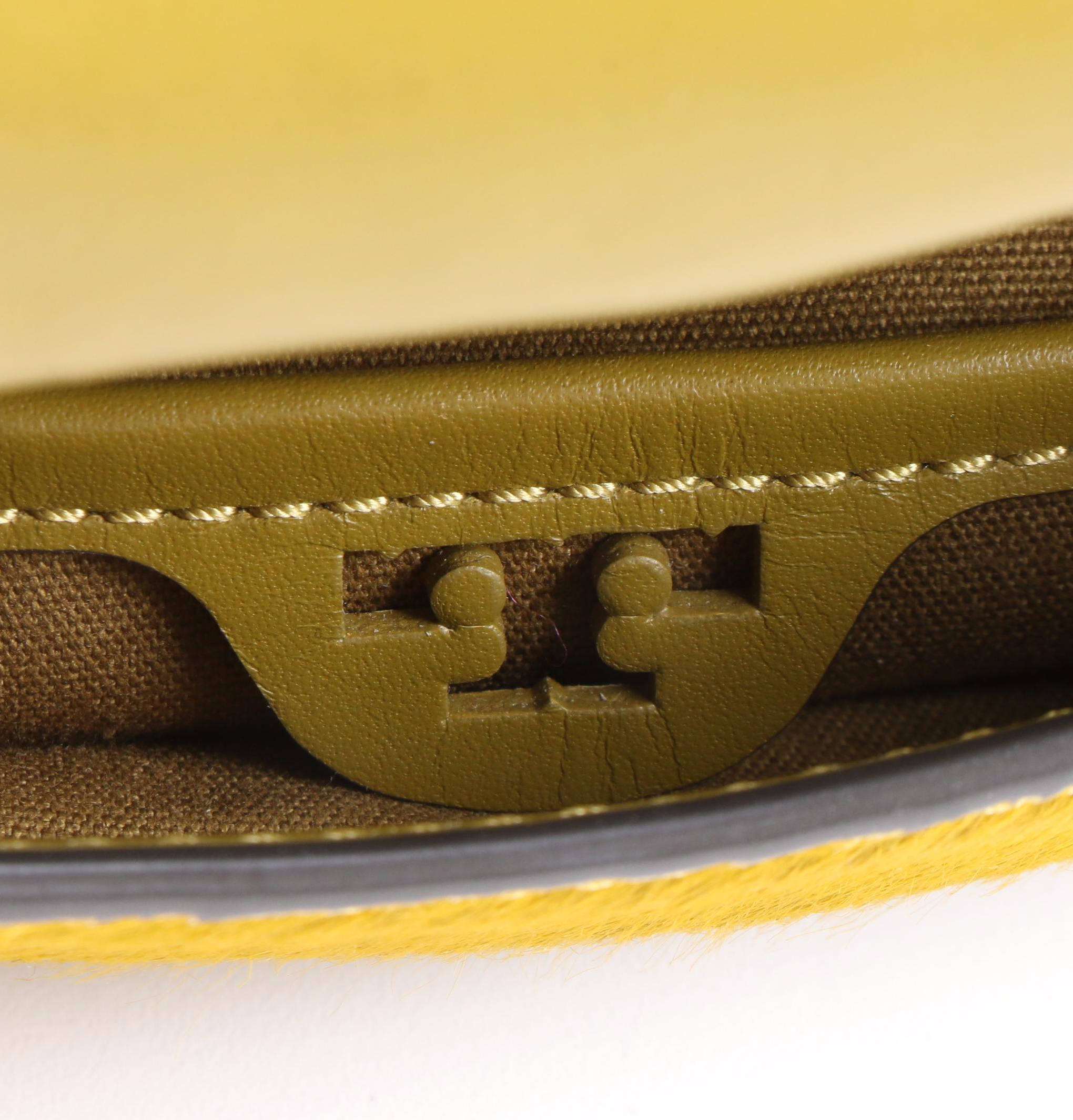 Tory Burch Mini Sawyer Shoulder Bag in Dyed Calf Hair