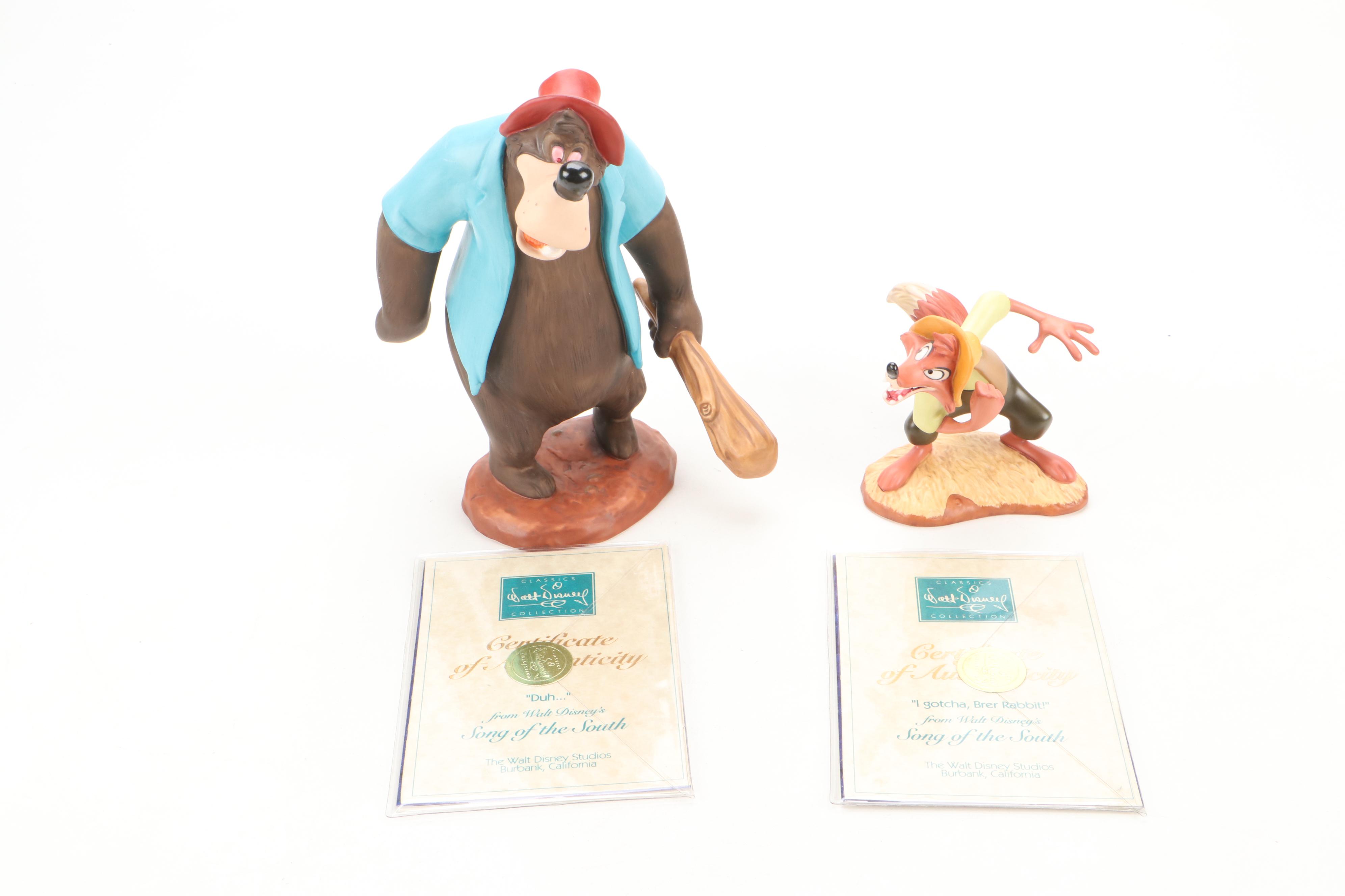 Walt Disney Classics Collection "Song of the South" Ceramic Figurines