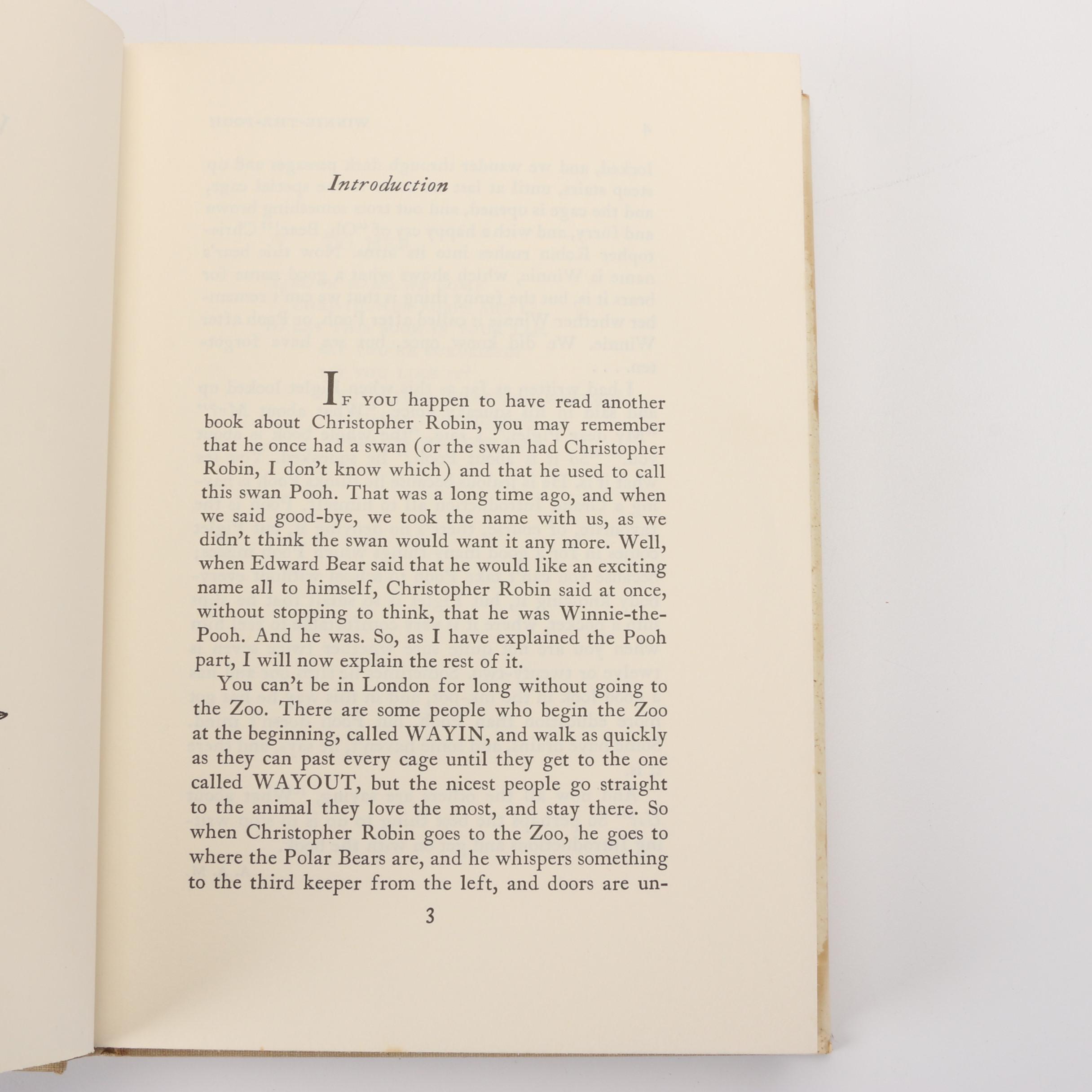 "The World of Pooh" and "The World of Christopher Robin" Box Set by A. A. Milne