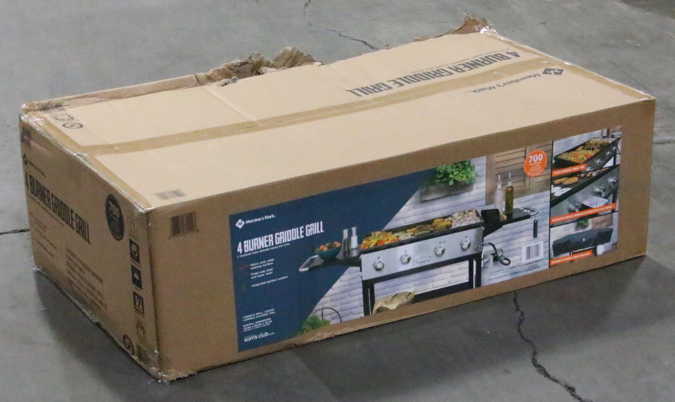 Member's Mark Four-Burner Outdoor Gas Griddle