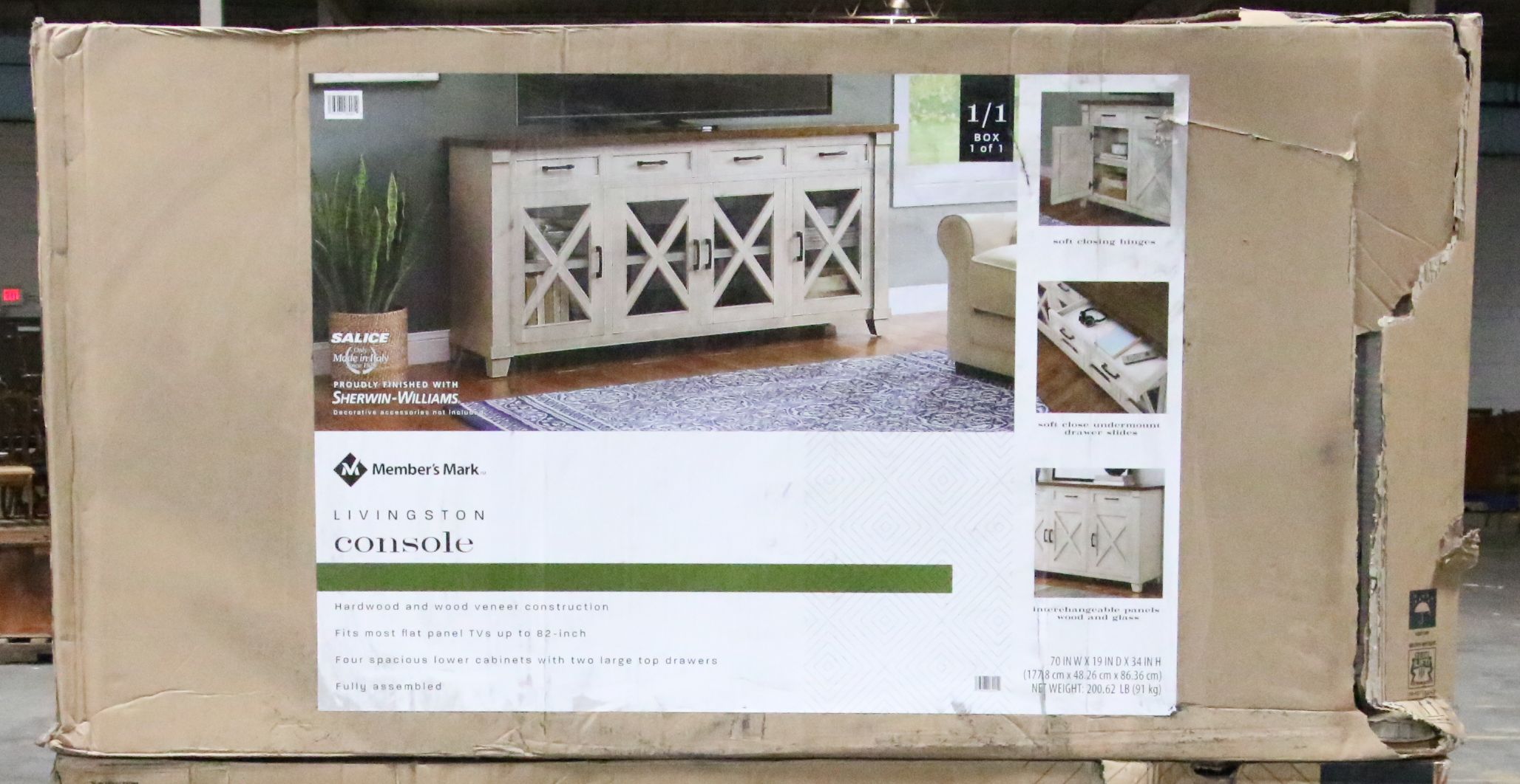 Member’s Mark "Livingston" TV Console