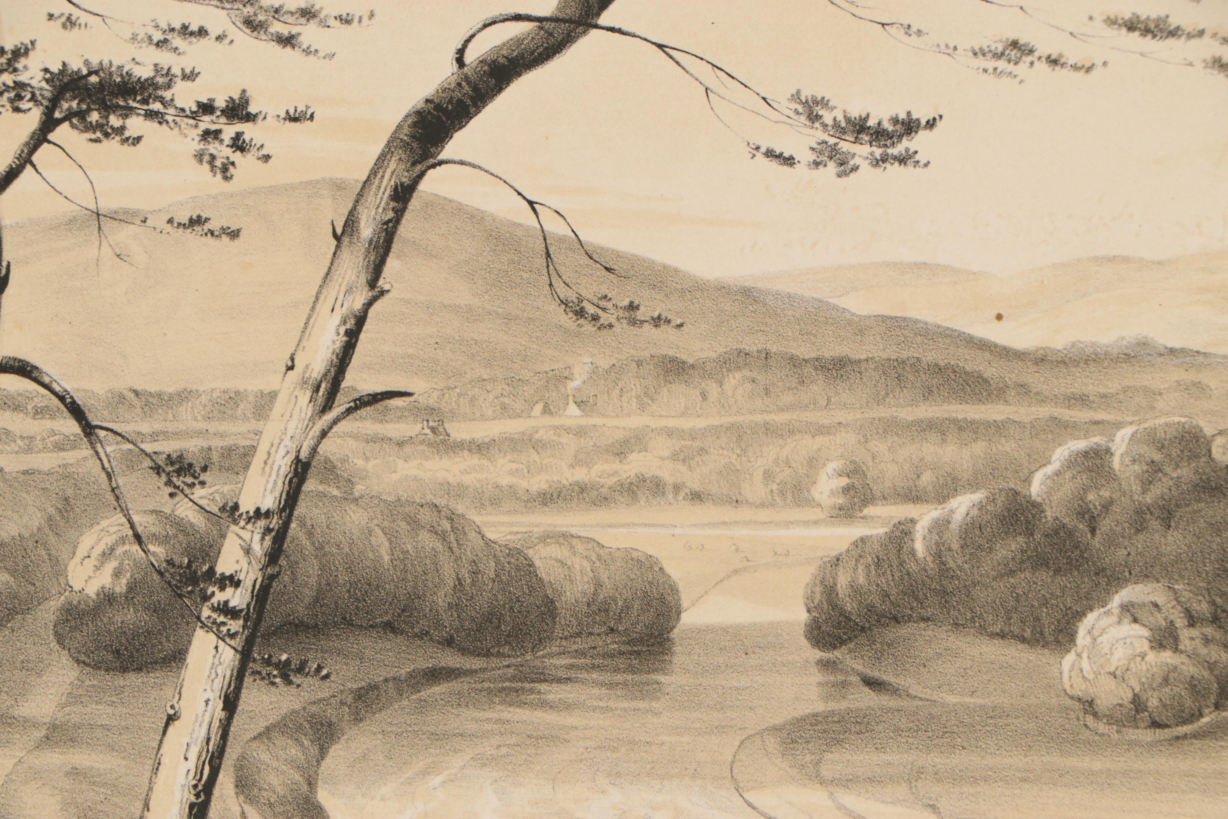 Lithographs of Architectural Ruins