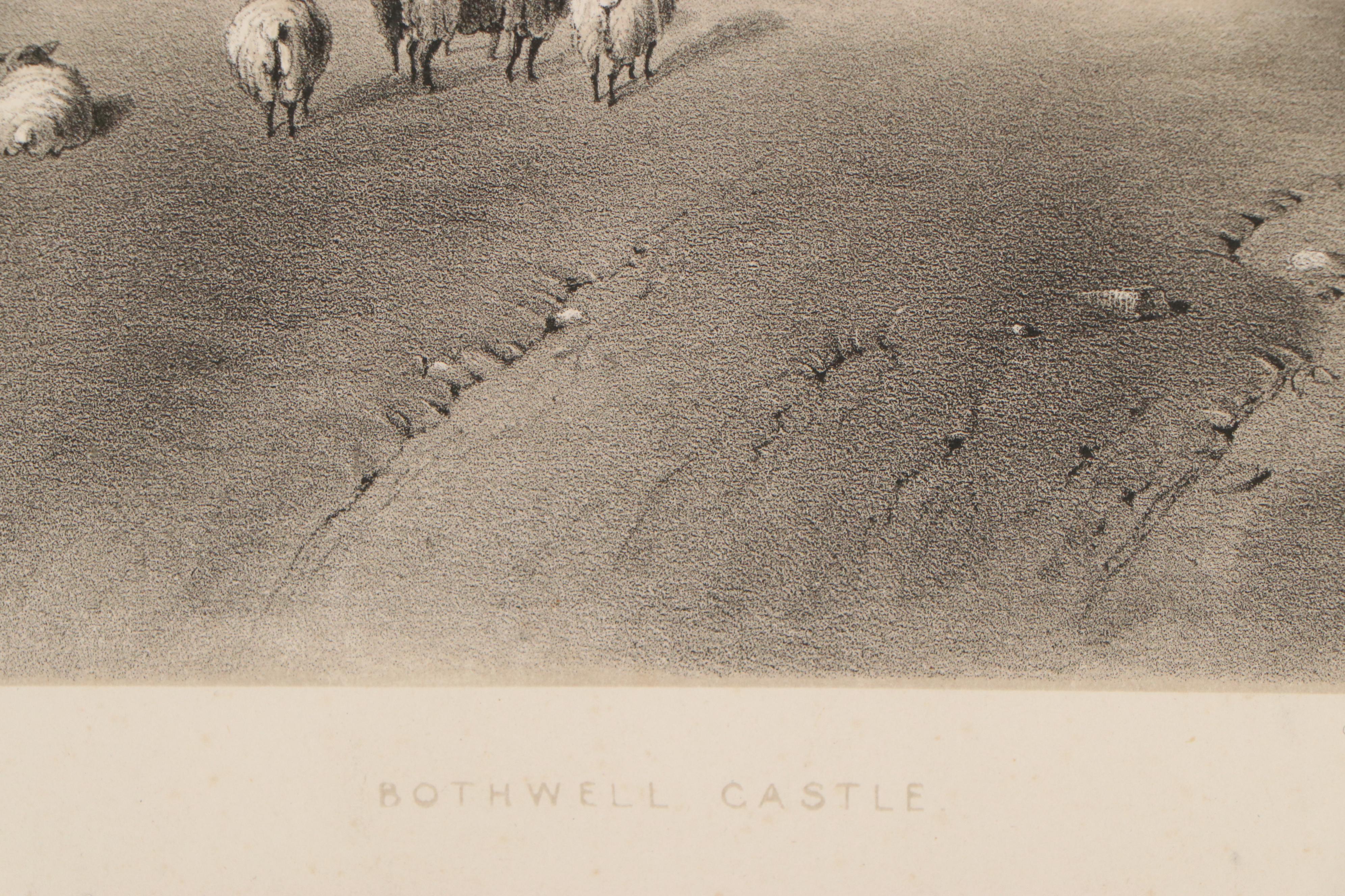 Lithographs of Architectural Ruins