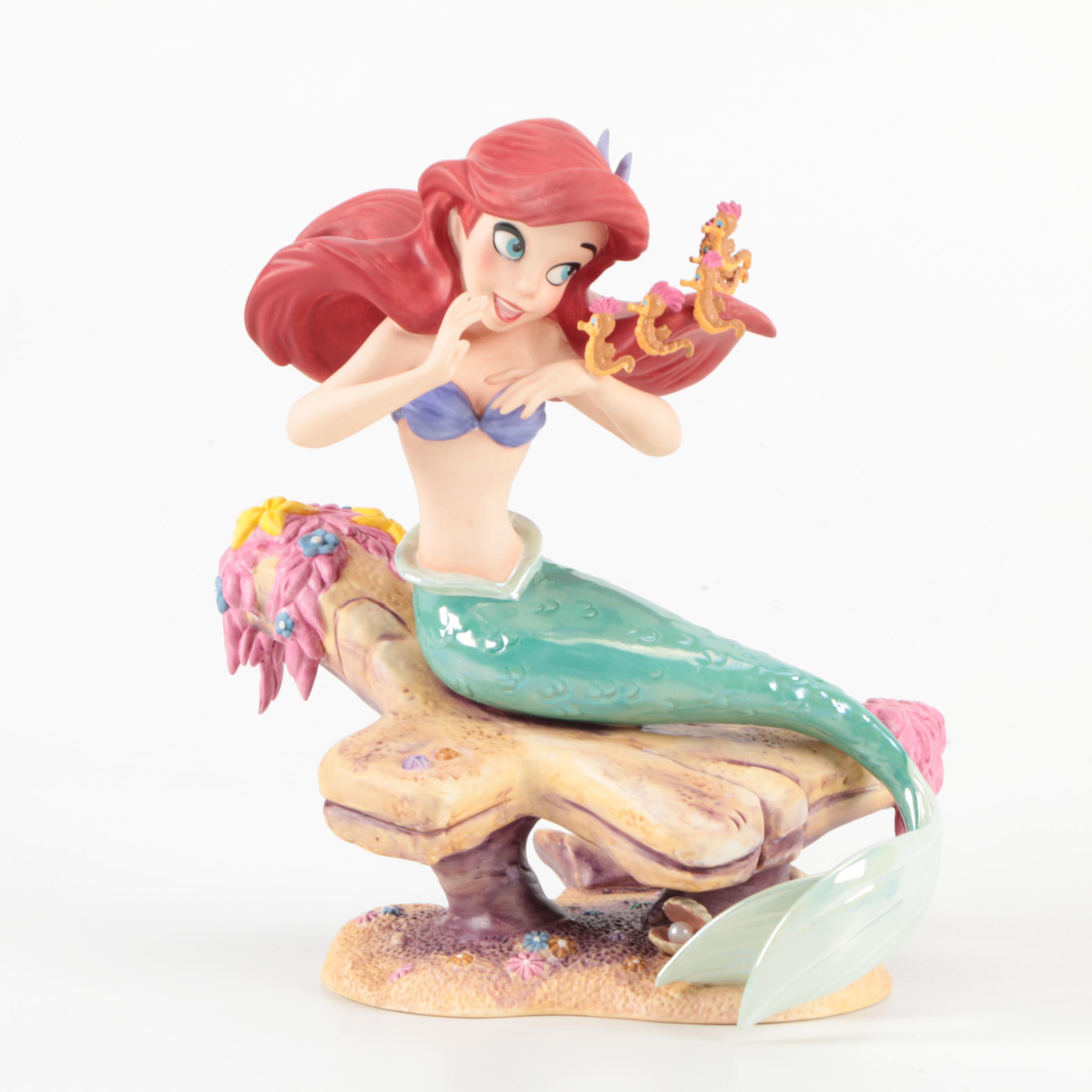 Walt Disney Classics Collection "The Little Mermaid" Ceramic Figurines