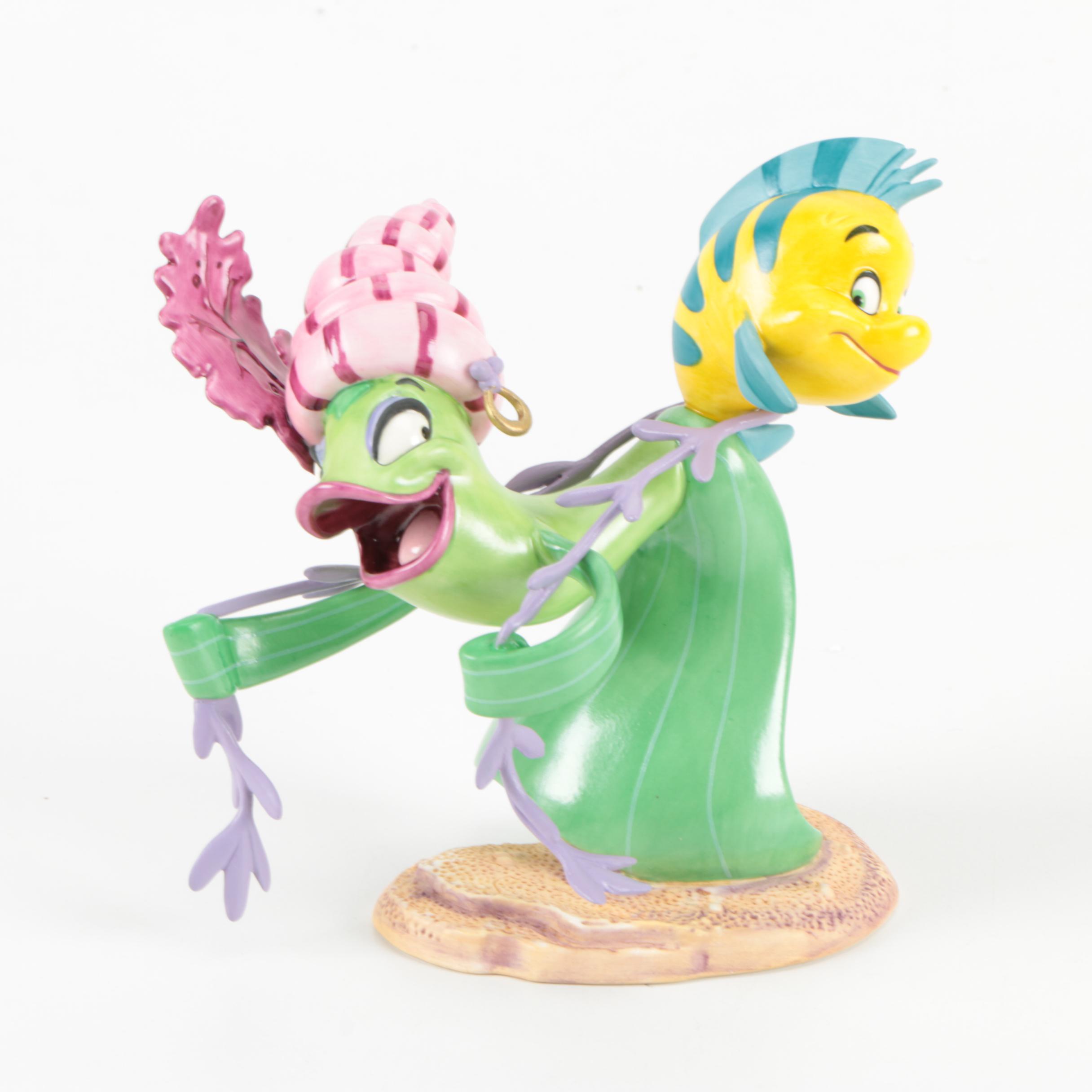Walt Disney Classics Collection "The Little Mermaid" Ceramic Figurines
