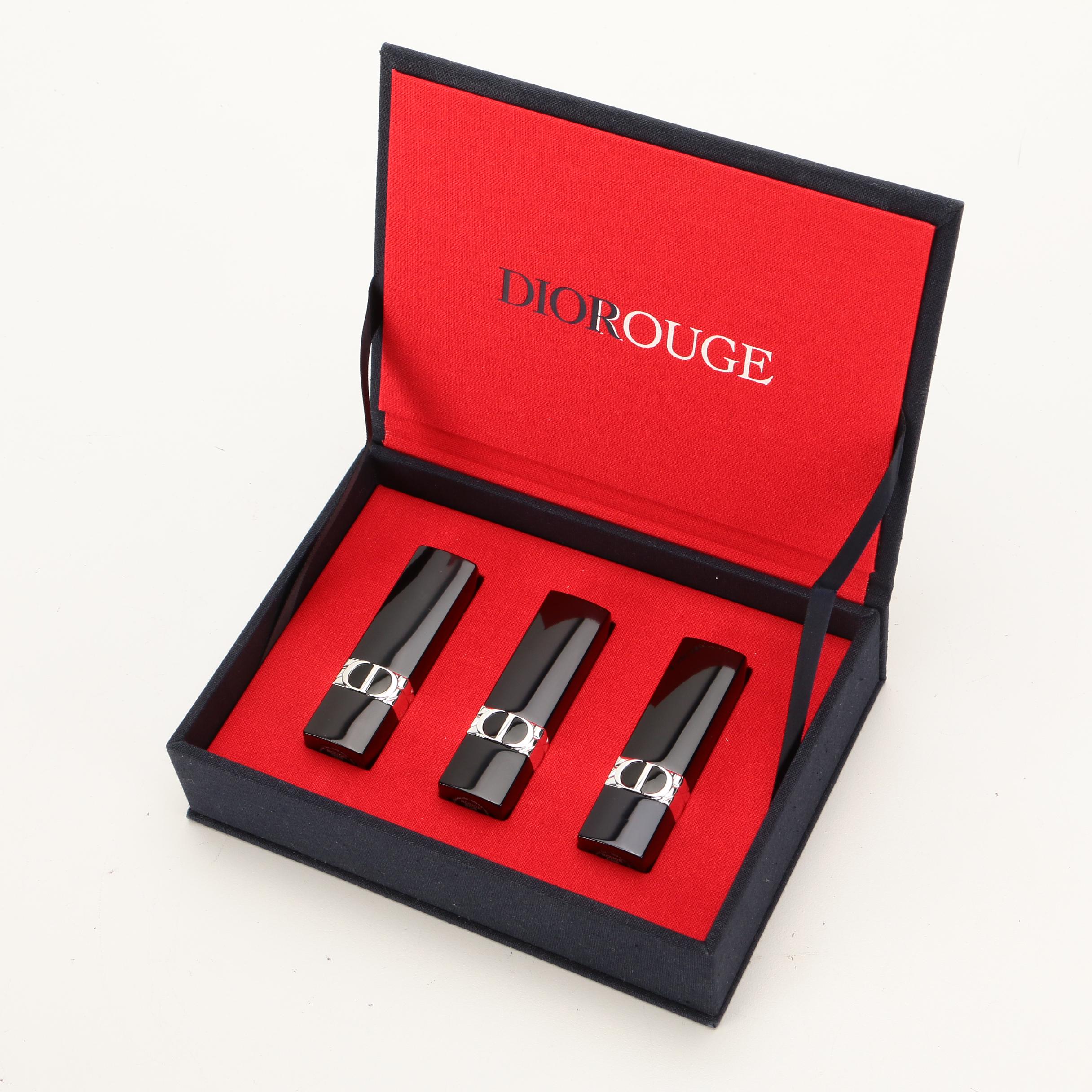 Parfums Christian Dior "DIOR ROUGE" Boxed Lipstick Set