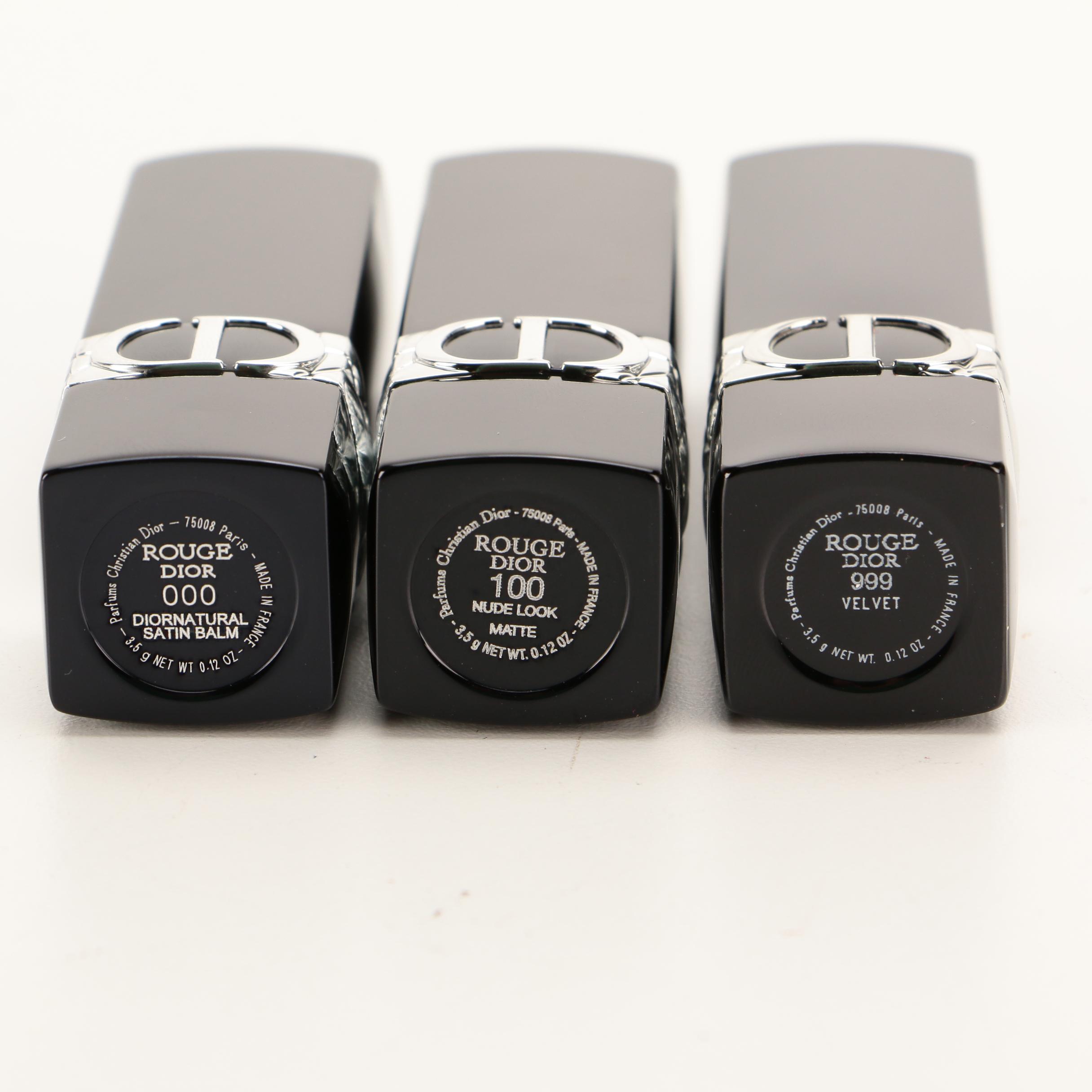 Parfums Christian Dior "DIOR ROUGE" Boxed Lipstick Set