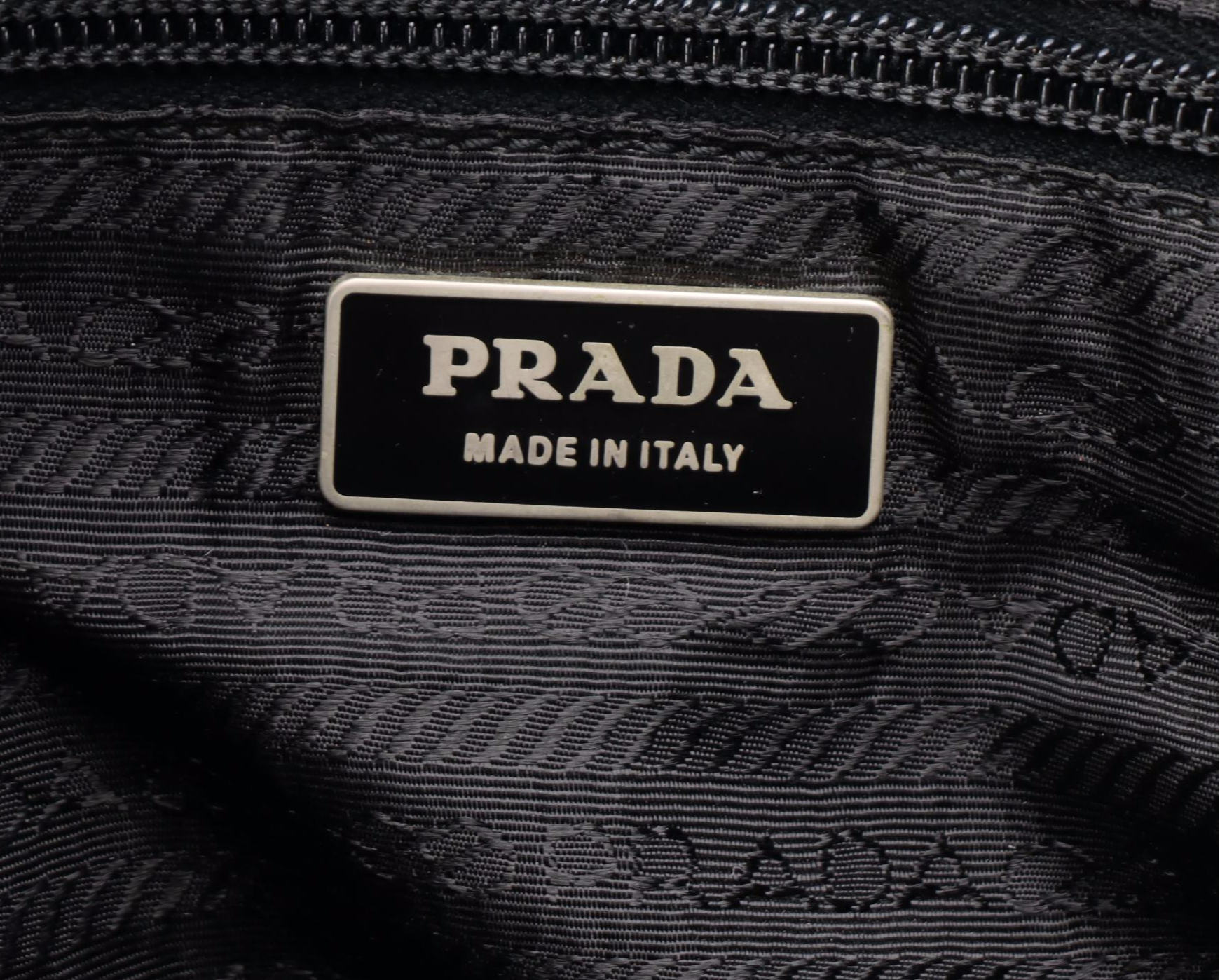 Prada Computer Bag in Black Tessuto Nylon with Saffiano Leather Trim