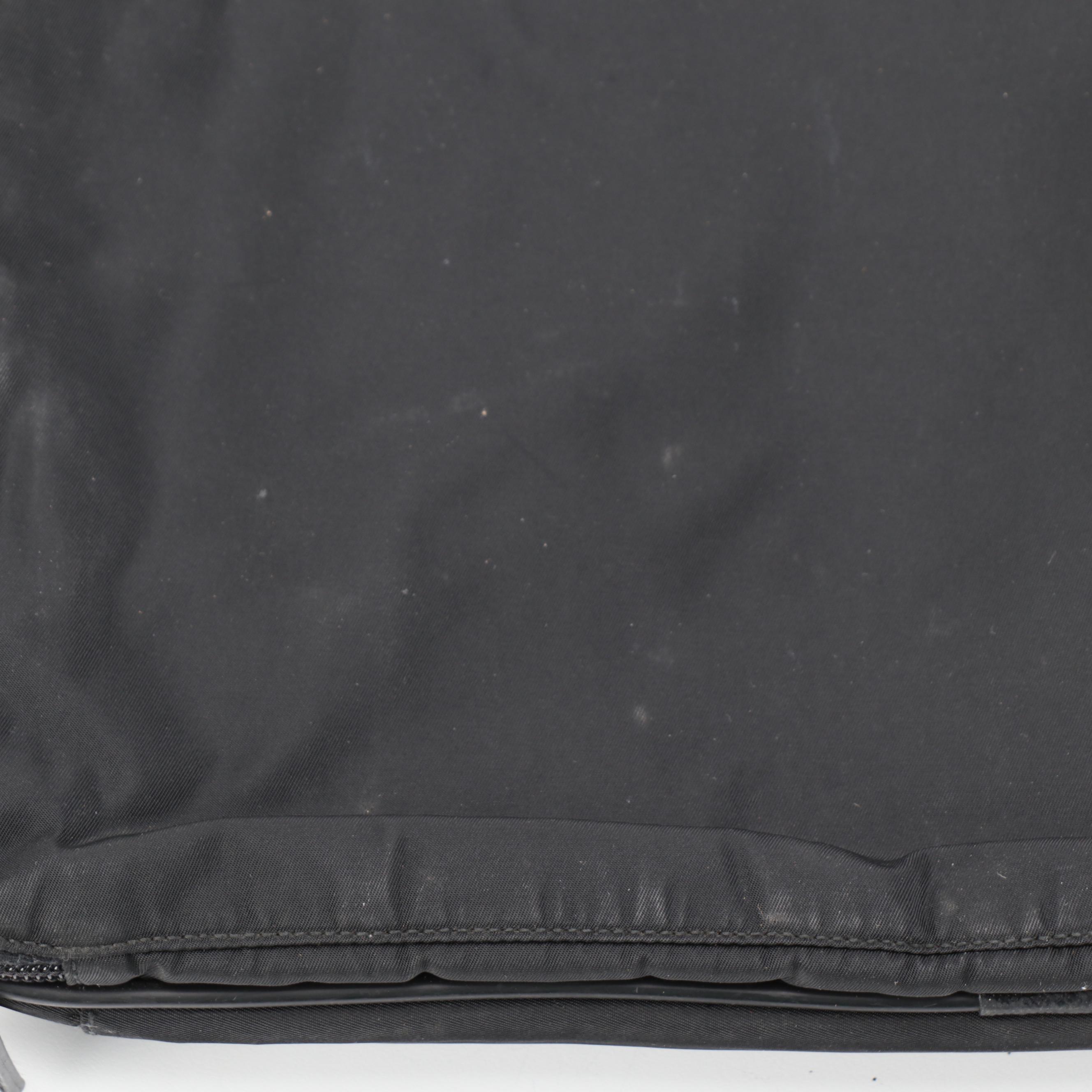 Prada Computer Bag in Black Tessuto Nylon with Saffiano Leather Trim