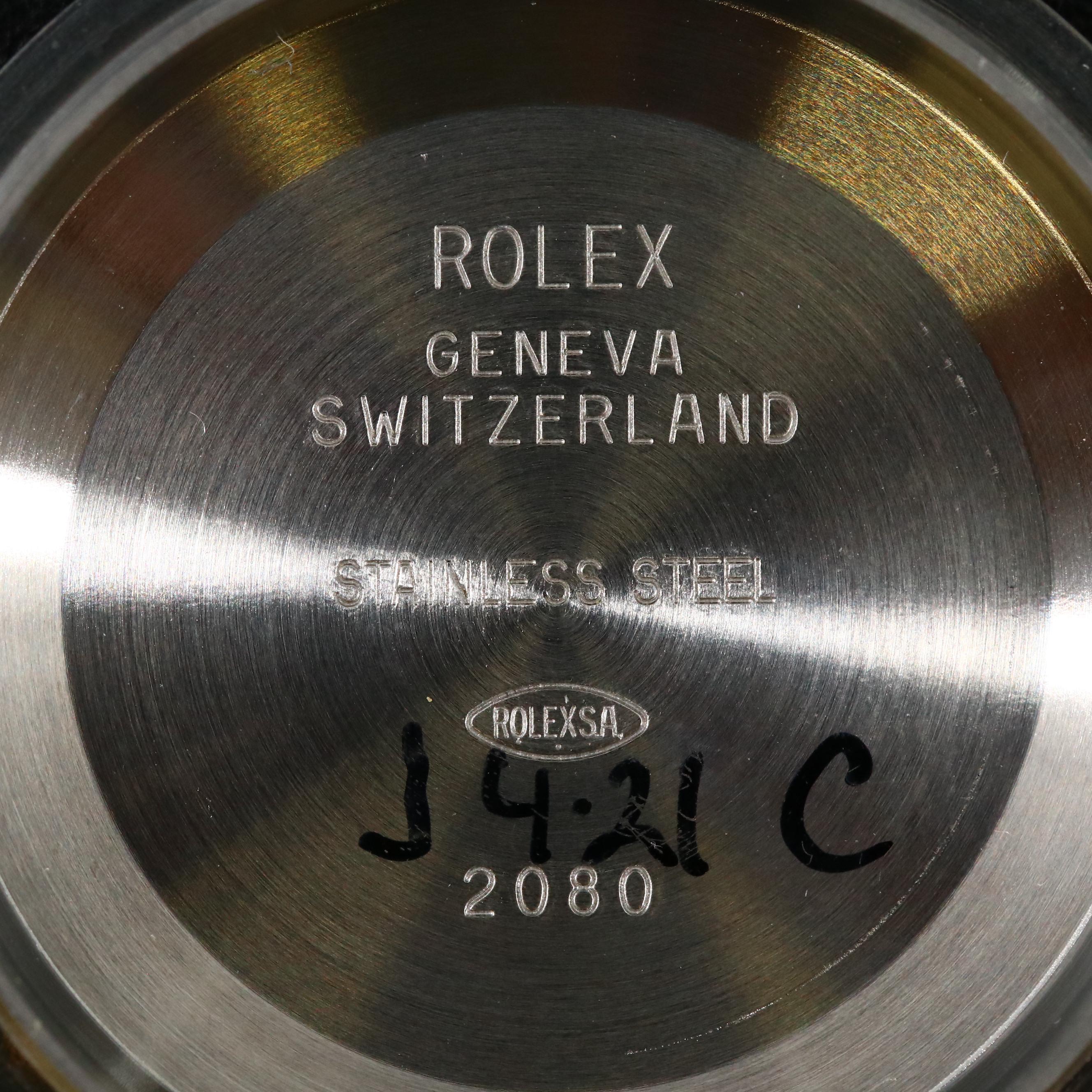 Rolex Oyster Perpetual 116034 18K White Gold and Stainless Steel Watch