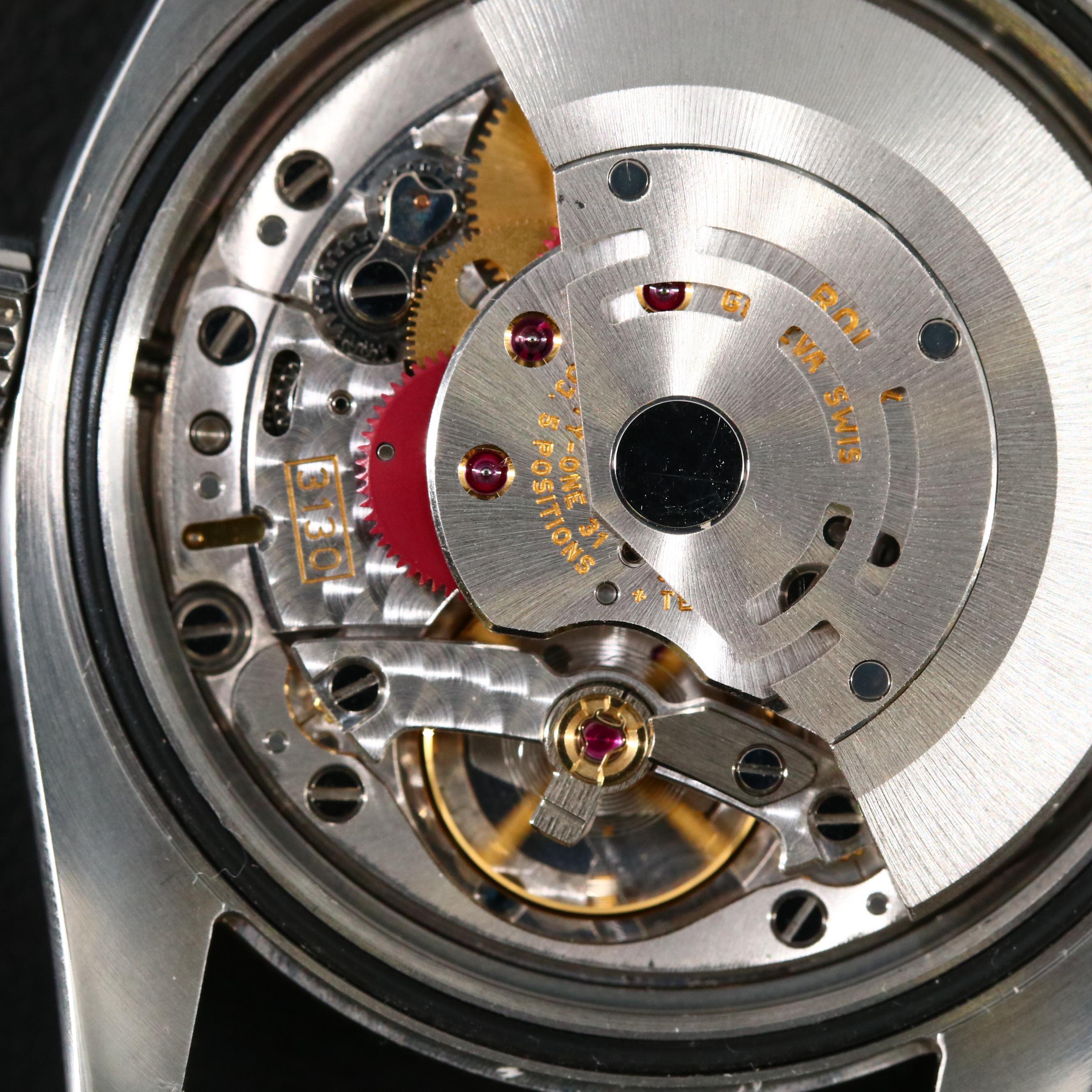 Rolex Oyster Perpetual 116034 18K White Gold and Stainless Steel Watch