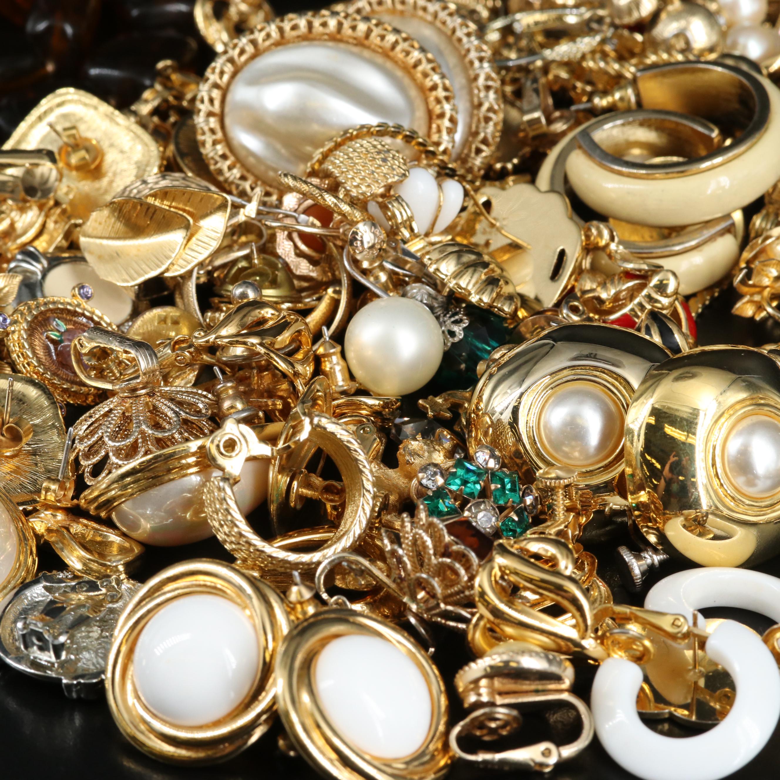 Gold Filled Jewelry Featuring Crown Trifari, Laurel Burch and Disney