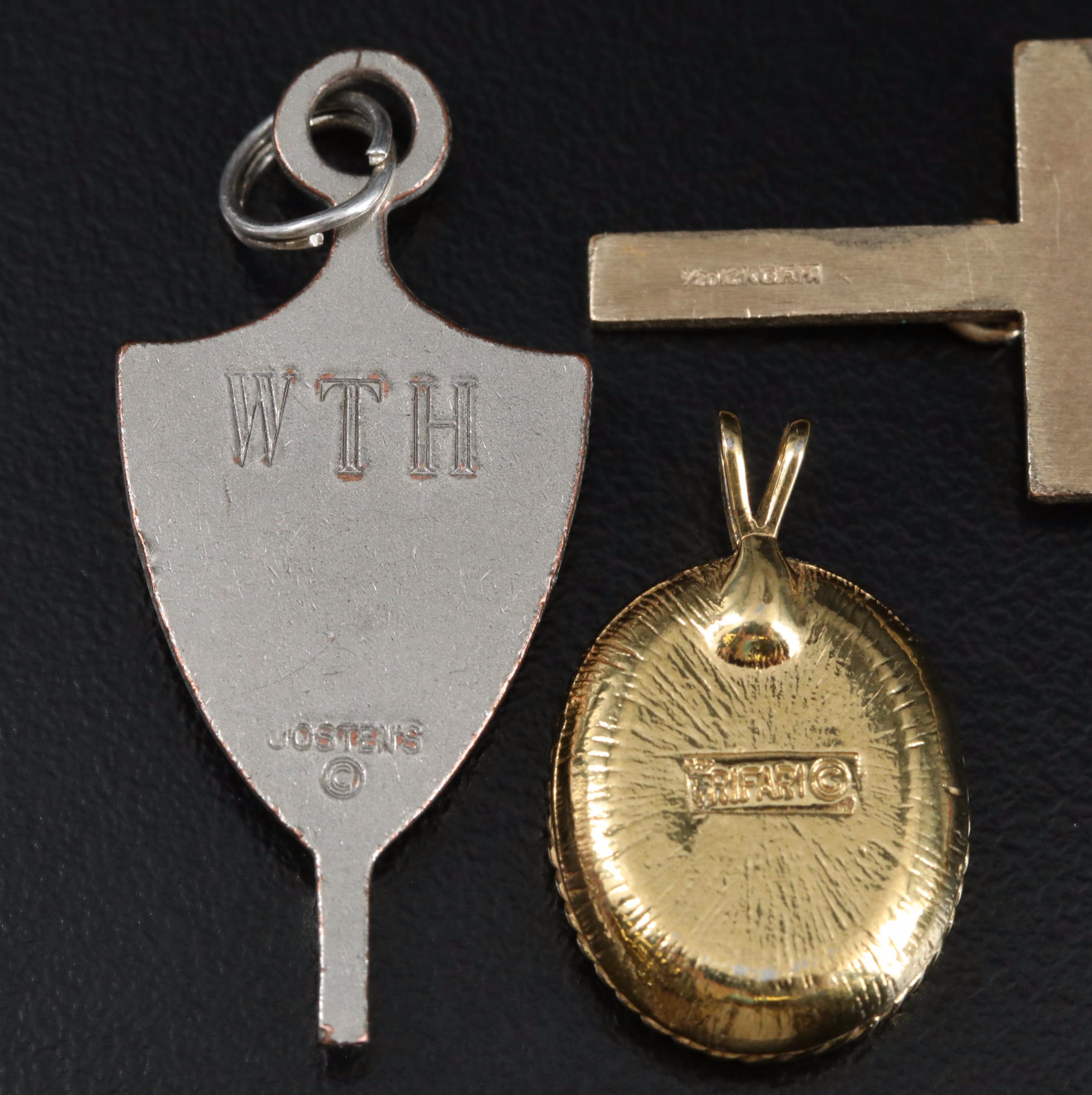 Gold Filled Jewelry Featuring Crown Trifari, Laurel Burch and Disney