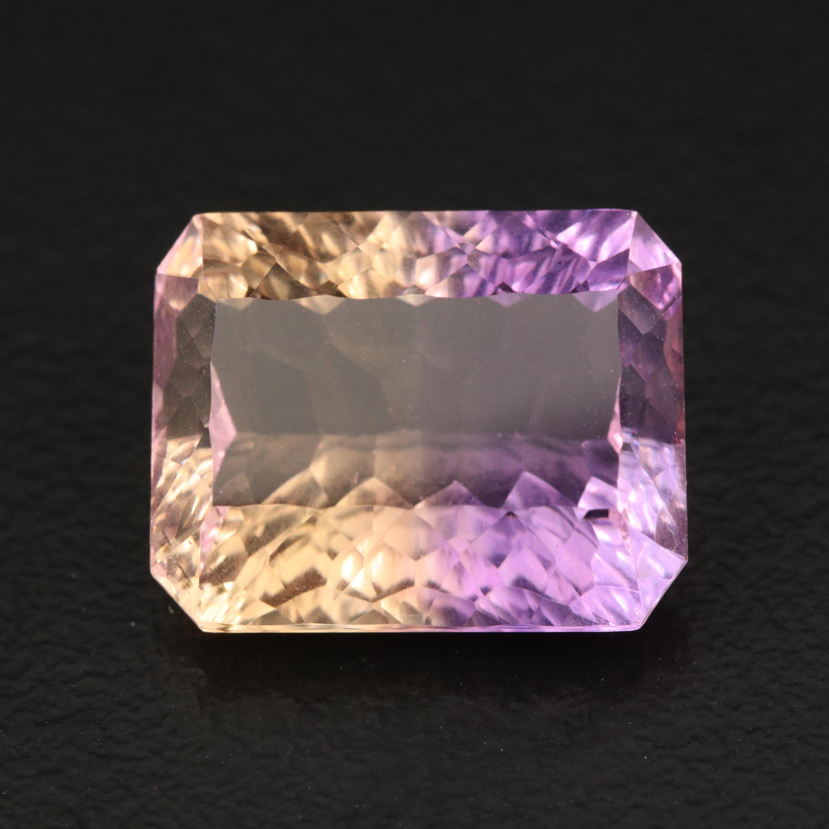 Loose 9.58 CT Ametrine