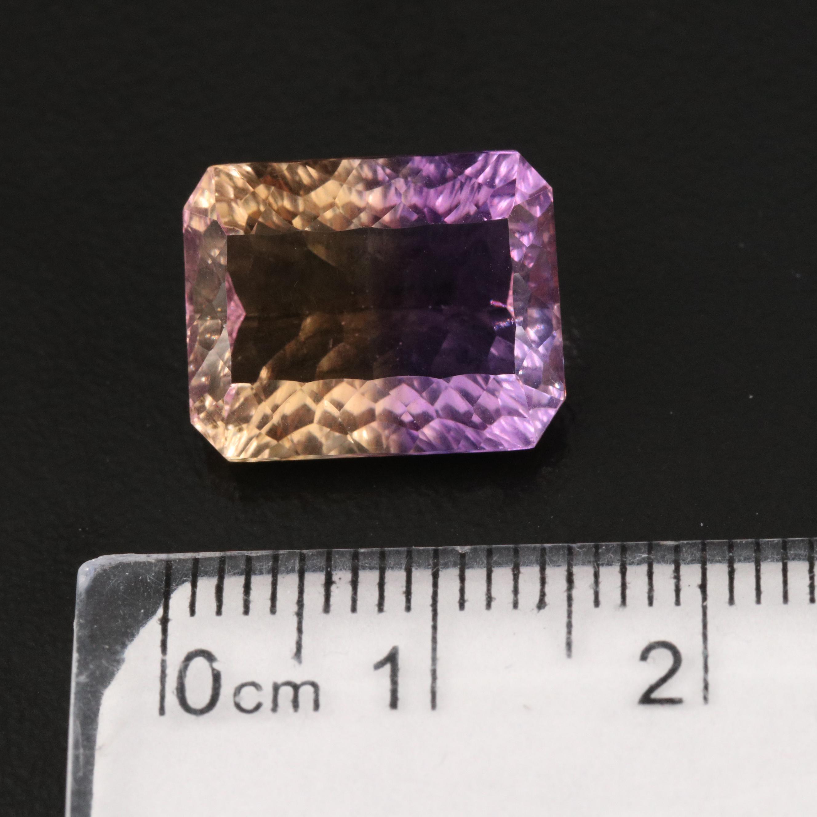Loose 9.58 CT Ametrine