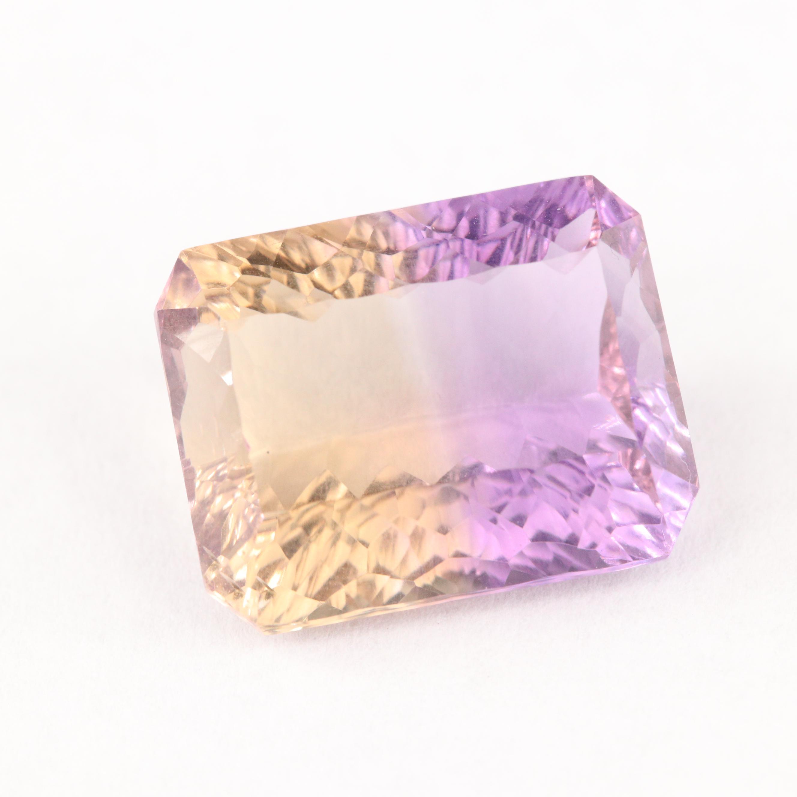 Loose 9.58 CT Ametrine
