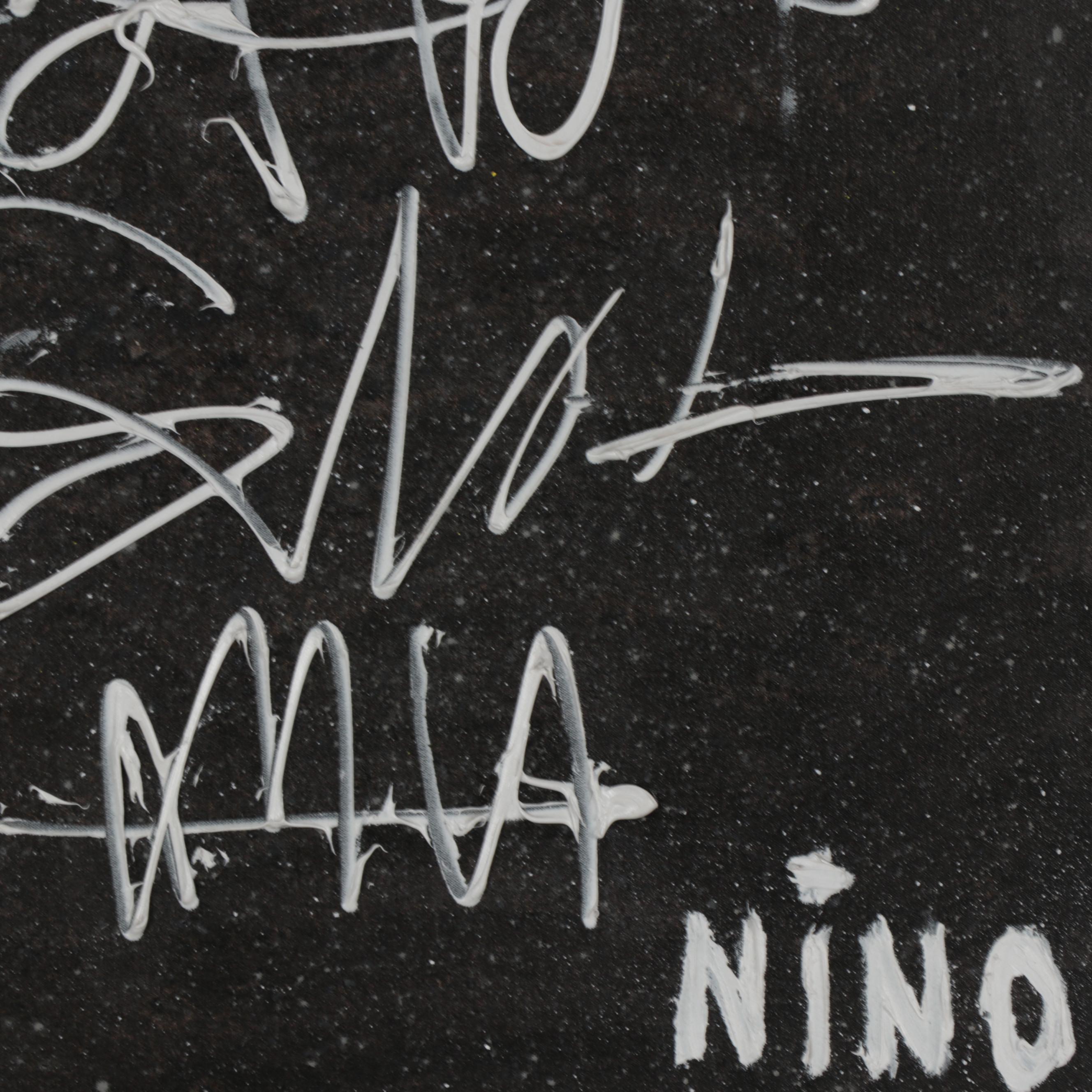 Anthony "Nino" Sarti Mixed Media Painting "Shakespeare's Wall: Love Letters..."