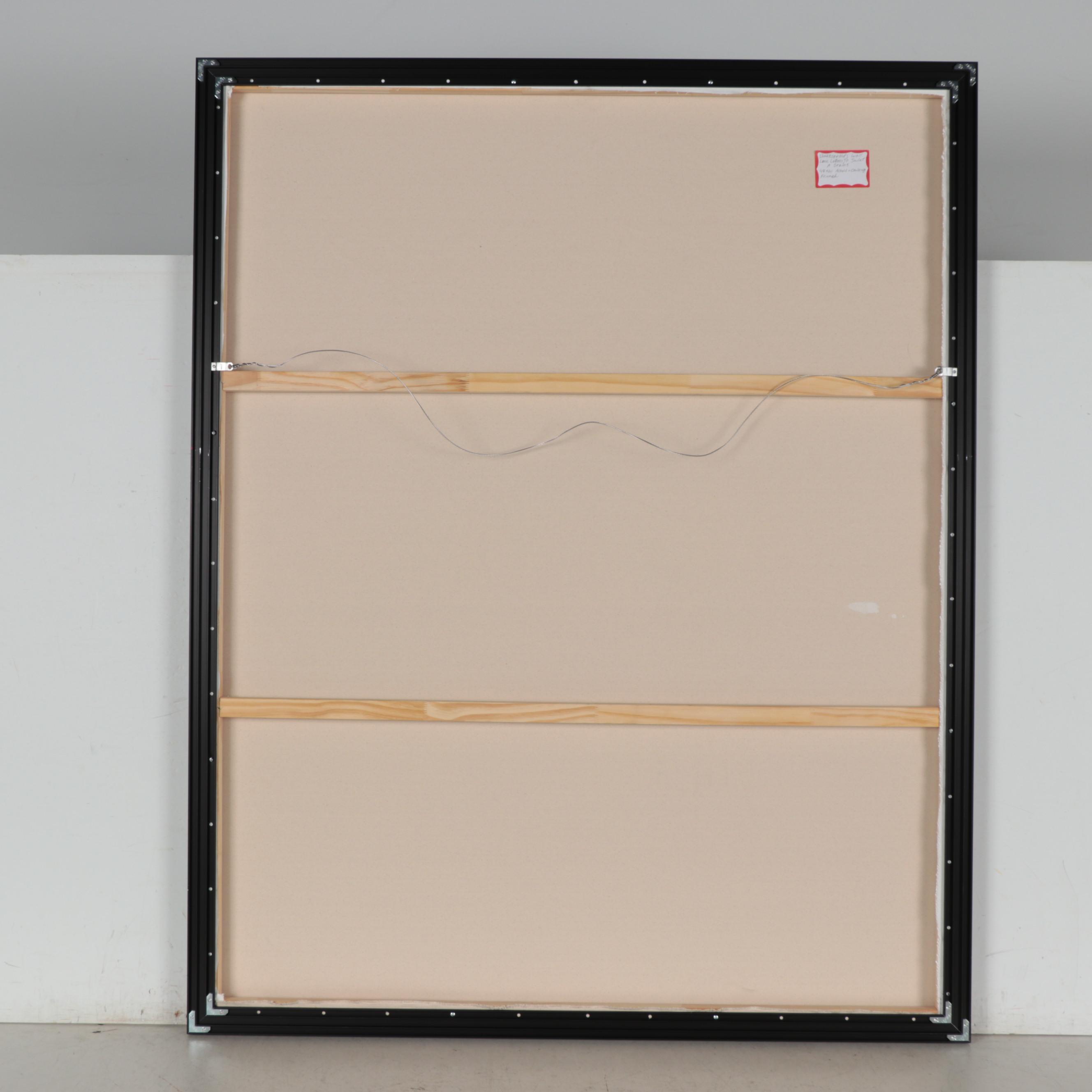 Anthony "Nino" Sarti Mixed Media Painting "Shakespeare's Wall: Love Letters..."