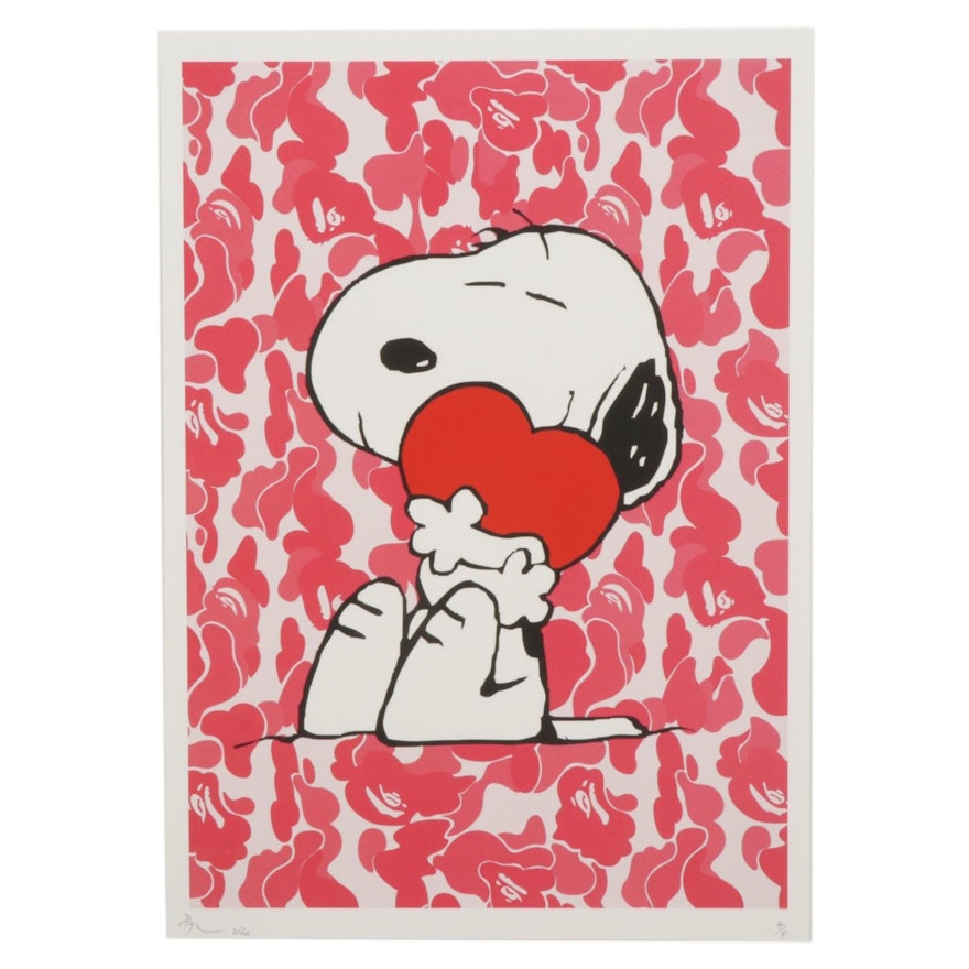 Death NYC Snoopy Pop Art Graphic Print "DEATHG730," 2020