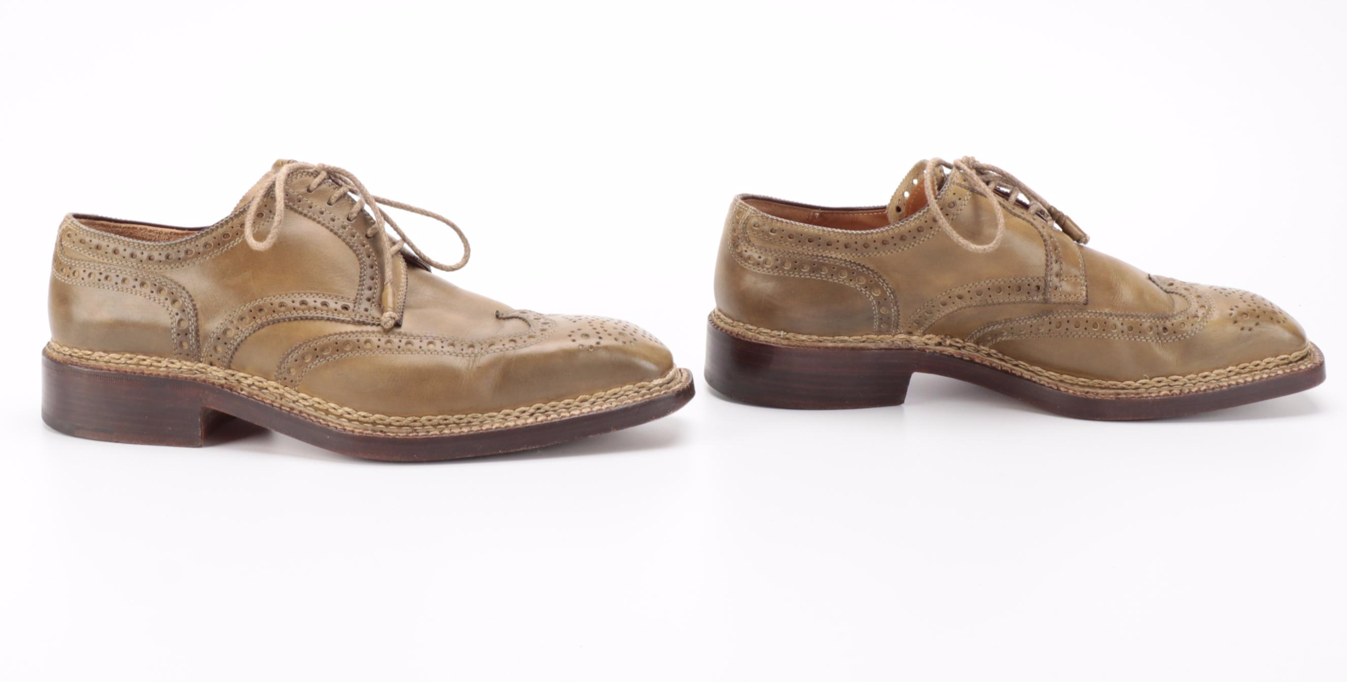 Men's Bettanin & Venturi Full Brogue Derby Shoes for Barneys New York