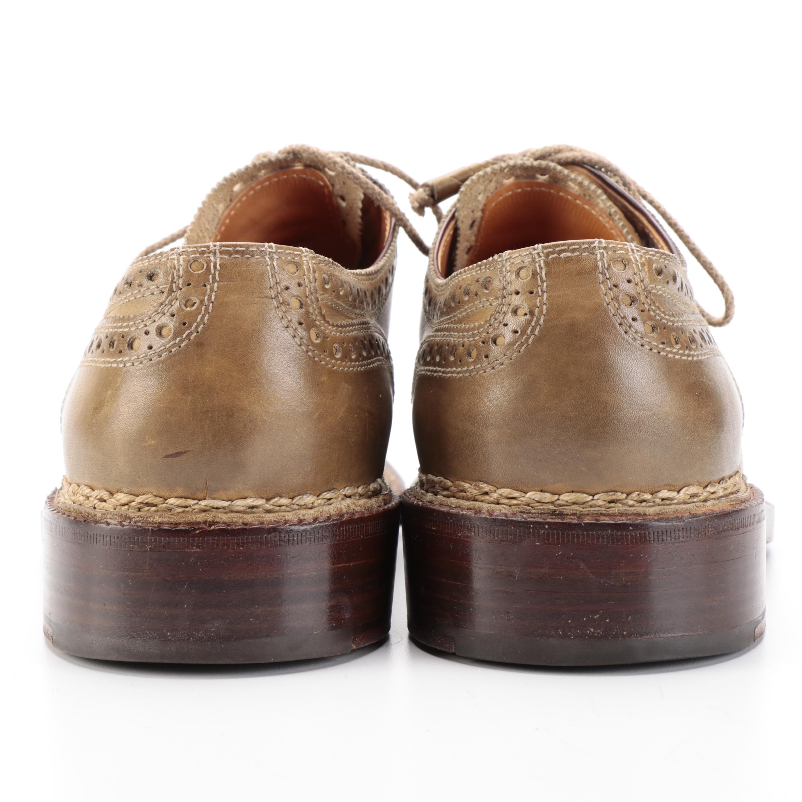 Men's Bettanin & Venturi Full Brogue Derby Shoes for Barneys New York